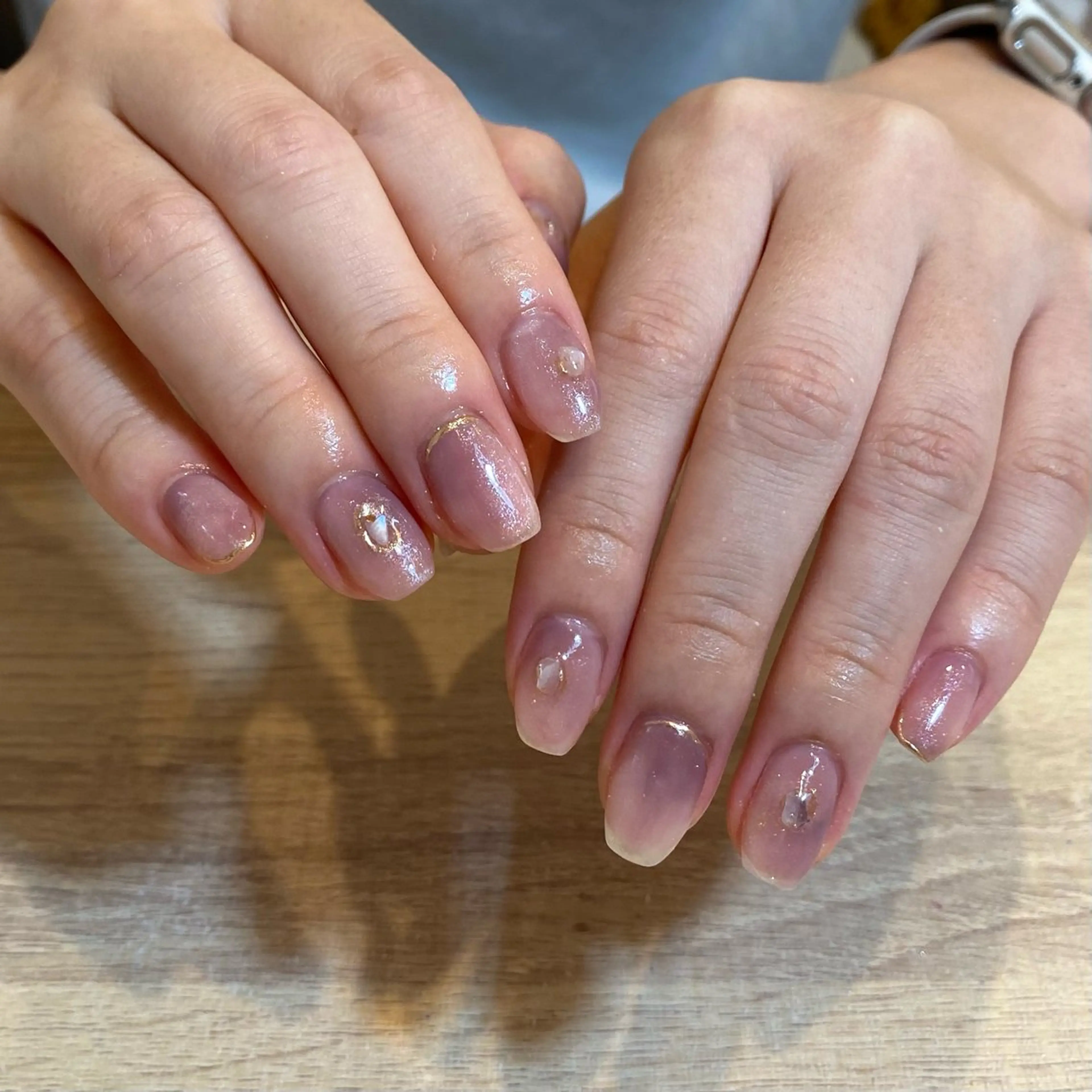 ネイル ニュアンスネイル ハンドネイル May. Jrnailistのネイルデザイン