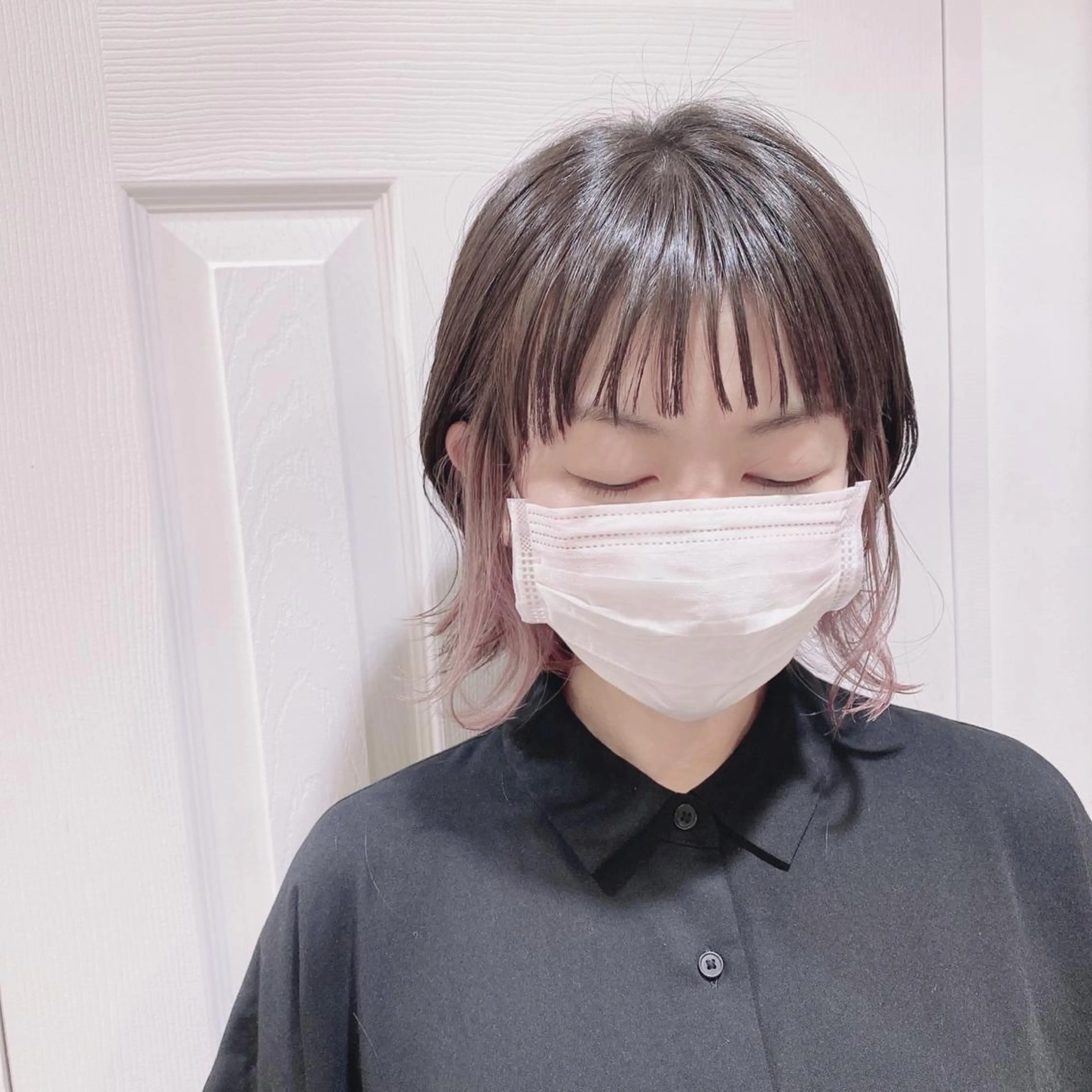 ミディアム La paix所属・パーソナルカラー lapiax阿部のヘアスタイル