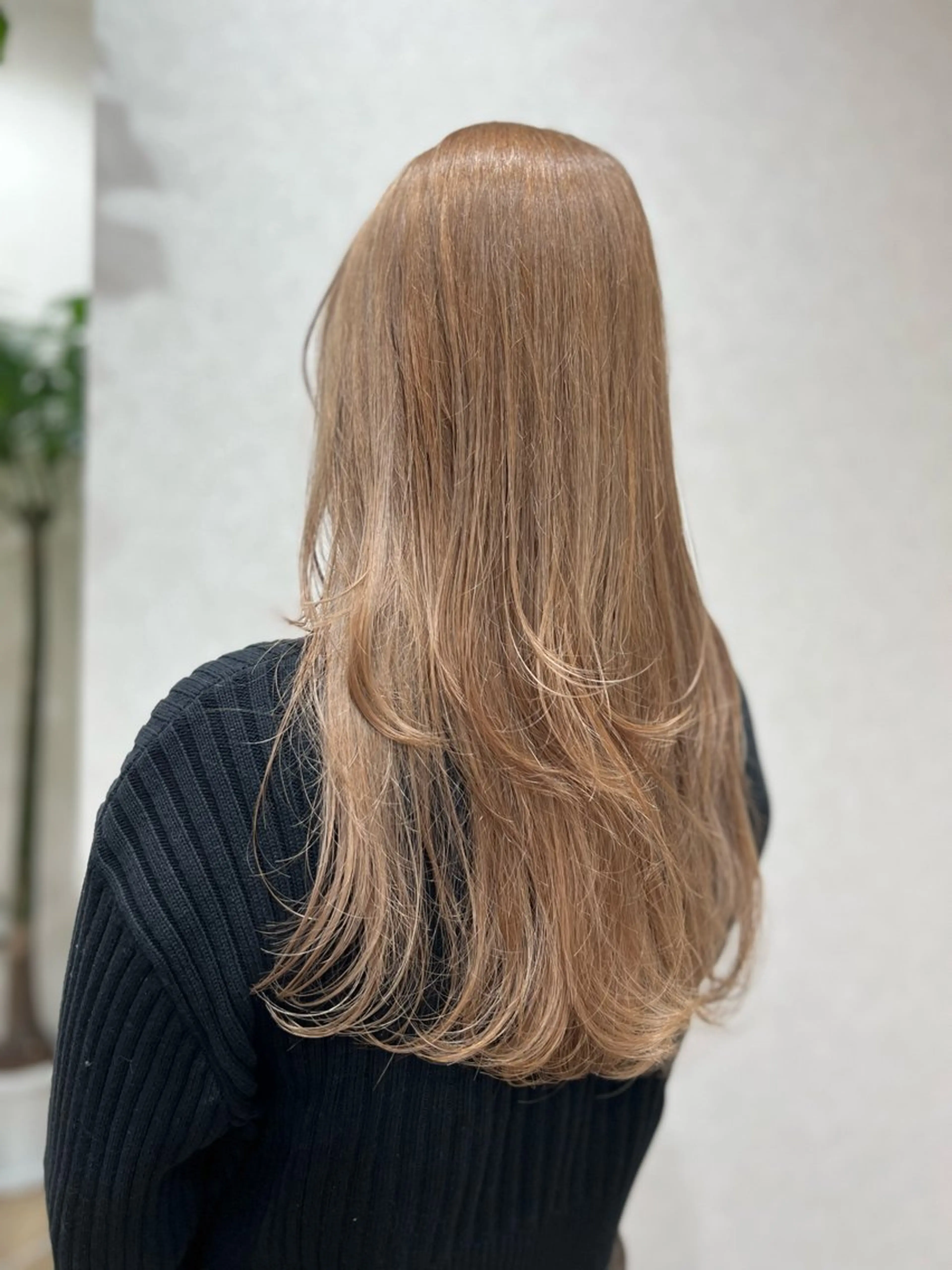 ロング カラー ベージュカラー 🍇おぐら めぐみ🍇のヘアスタイル