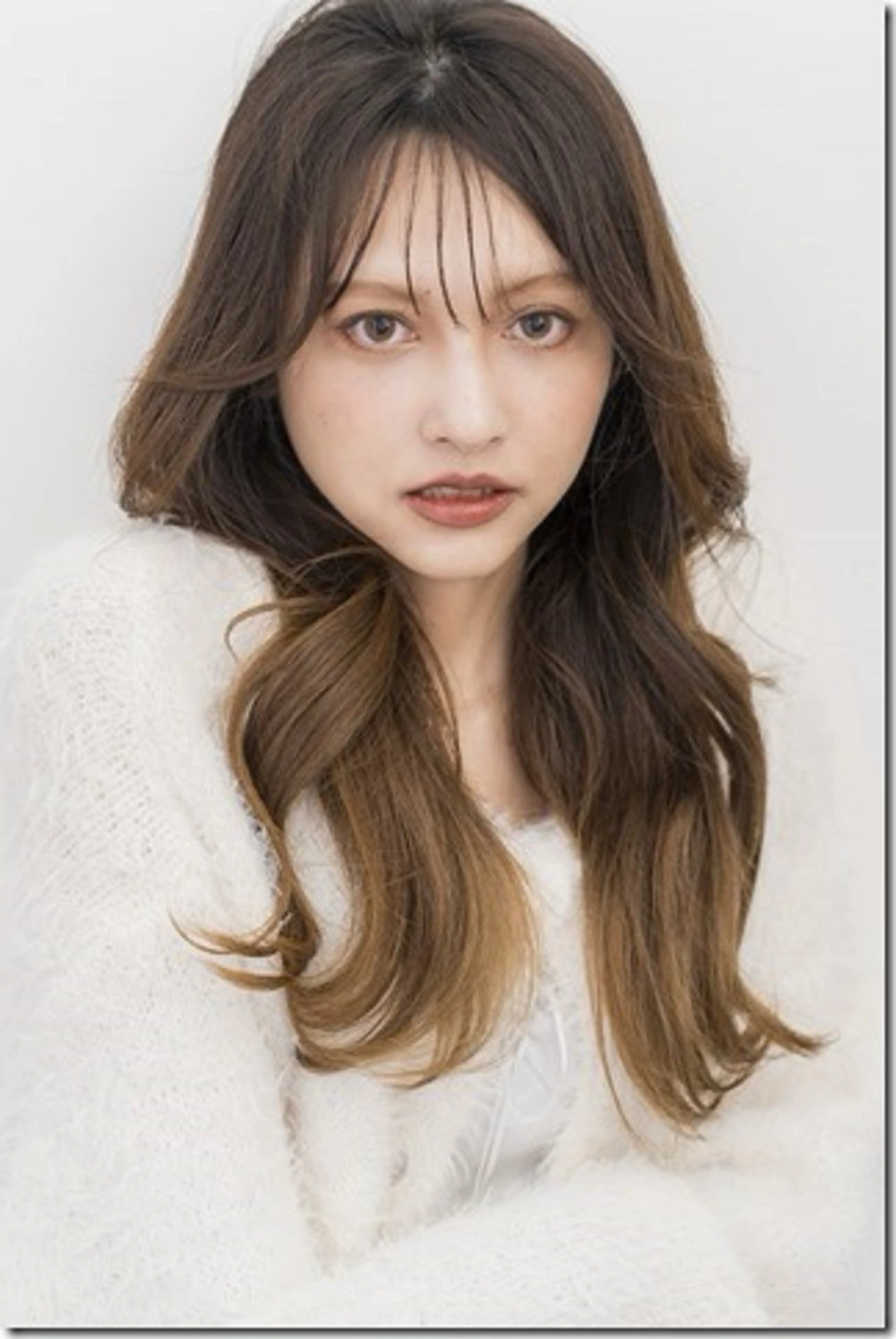 ロング カラー カット ヘアカラー トリートメント ブリーチ/髪質改善 店長　板垣智大のヘアスタイル