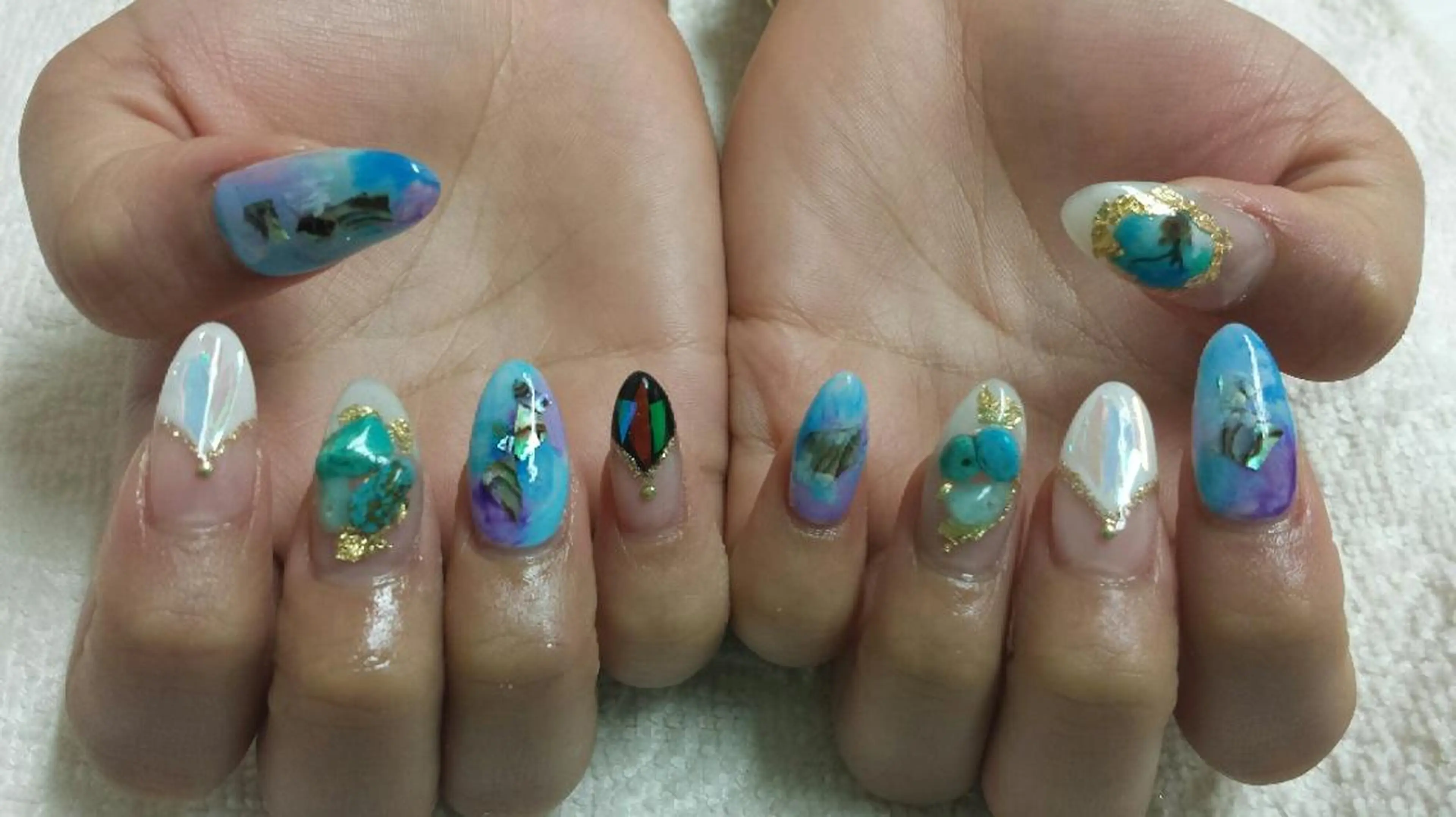 ネイル 河野ちえ (雑誌掲載サロン)のネイルデザイン