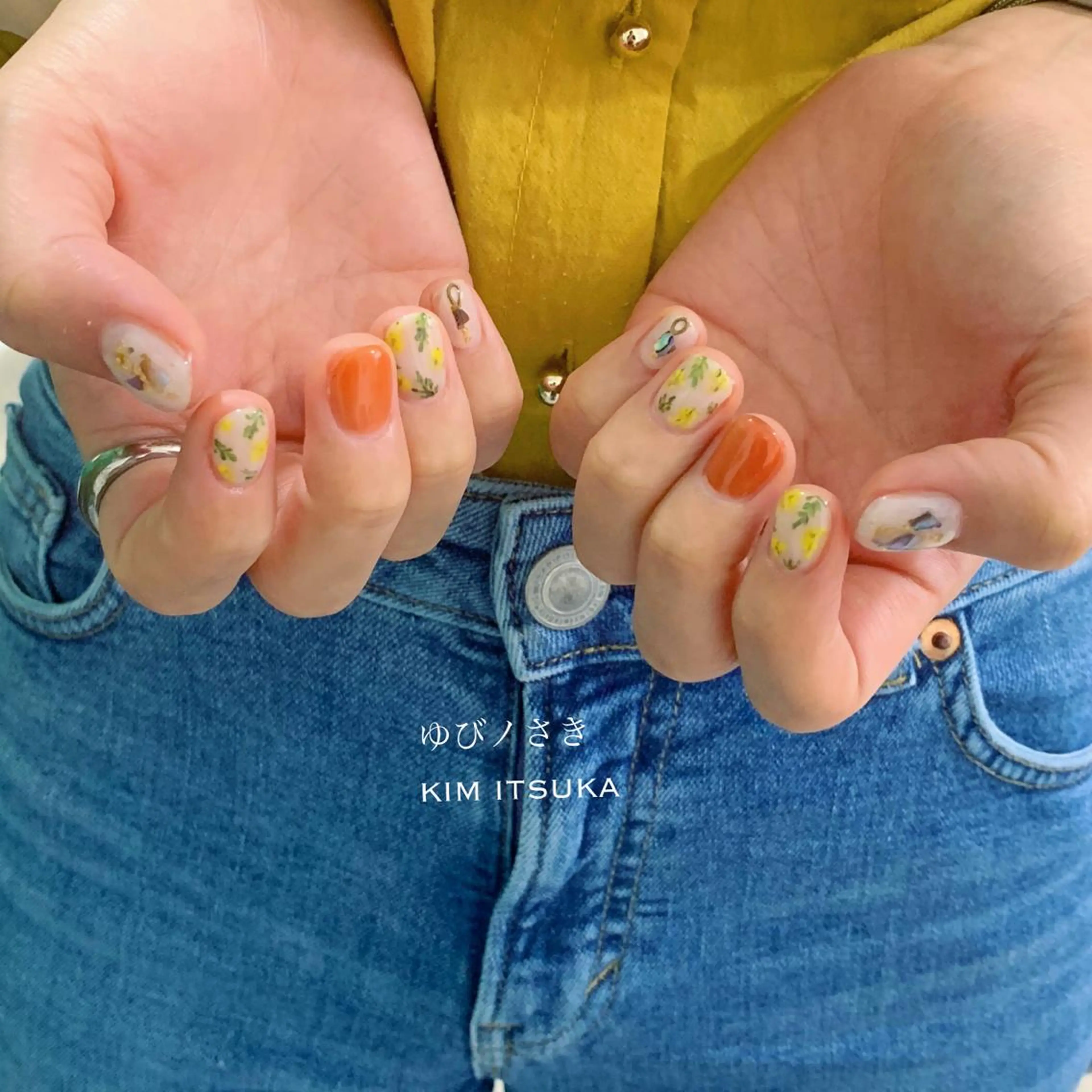 ネイル ゆびノさき茨木店 ニュアンス/アートのネイルデザイン