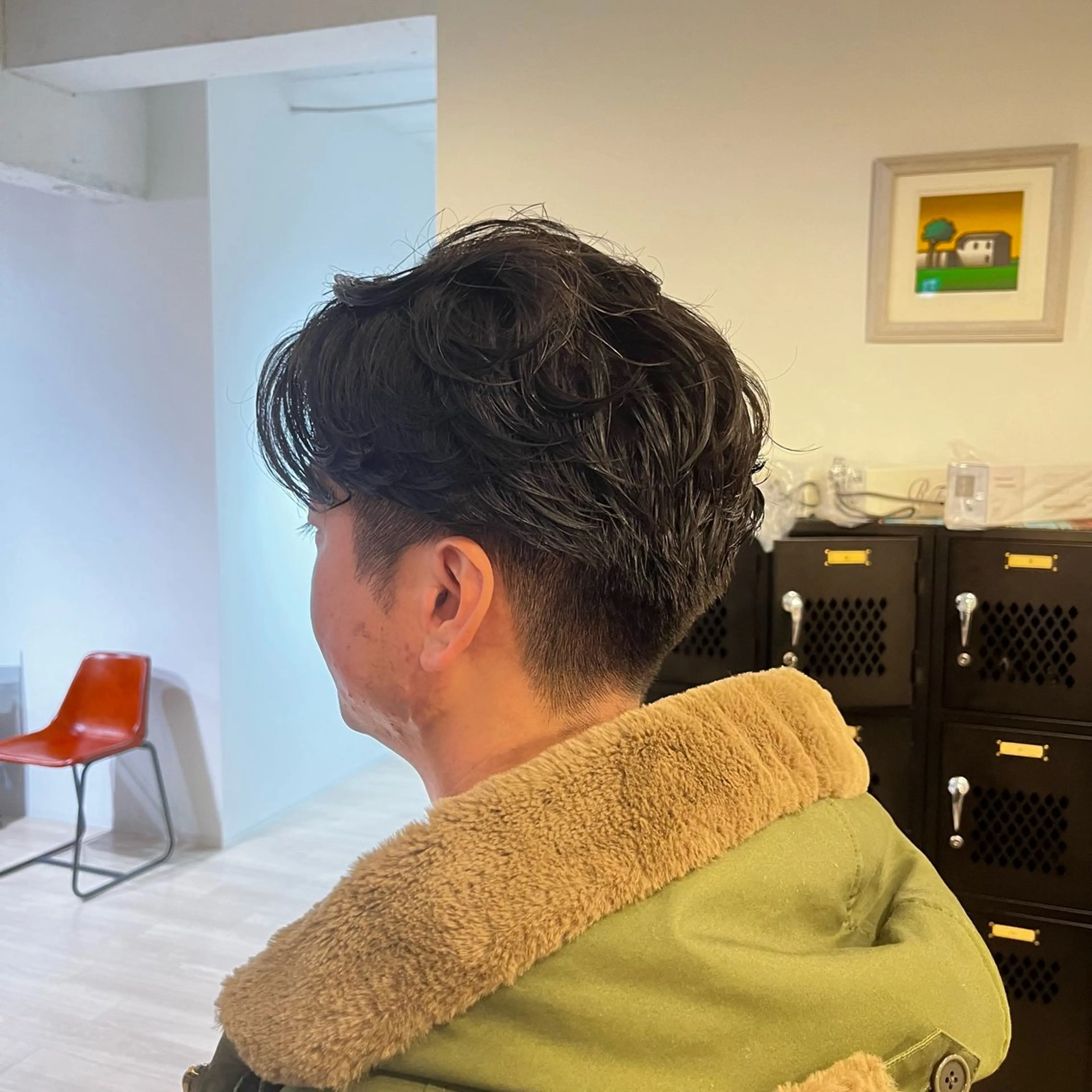 【ご新規様限定価格】メンズカット＋弱酸性パーマの写真