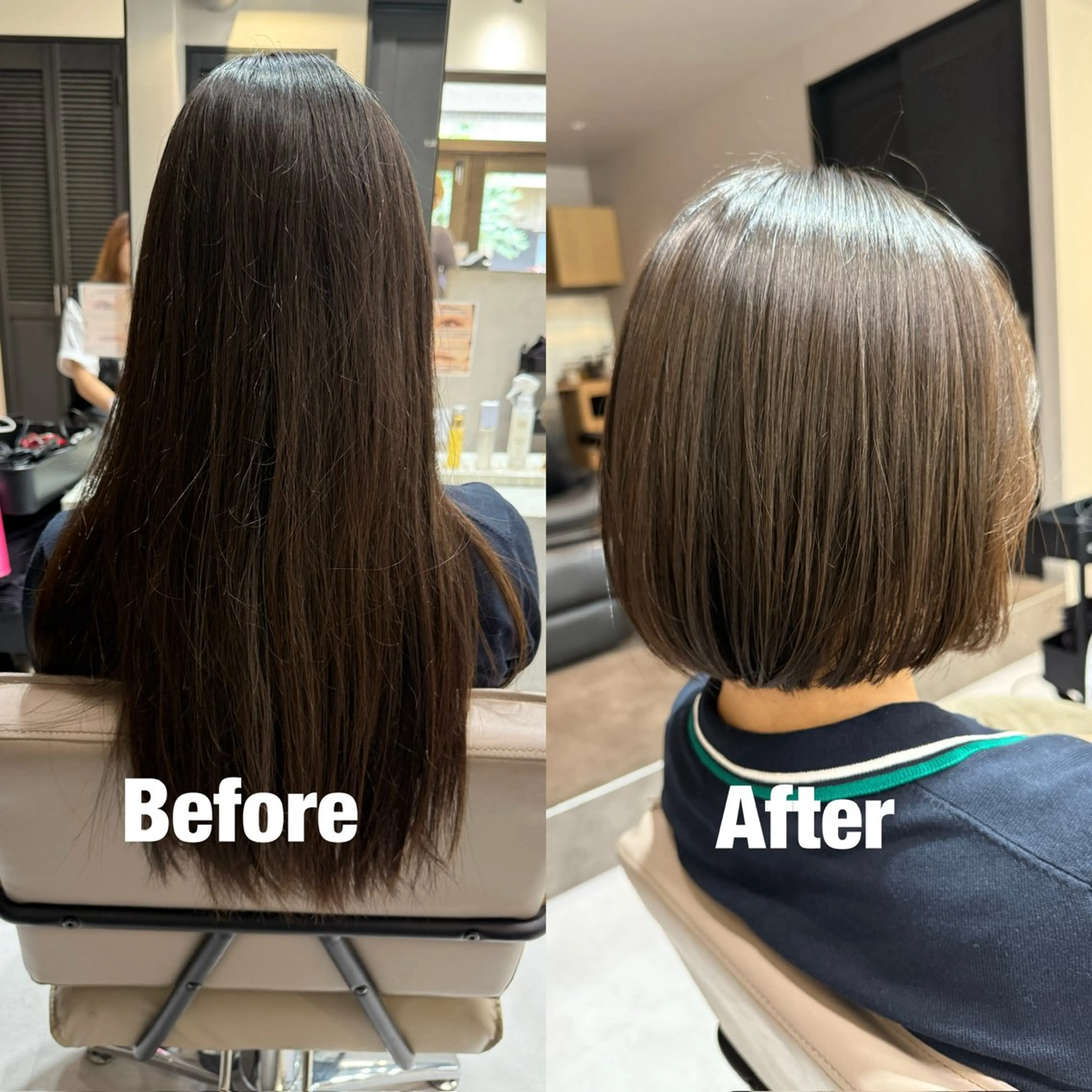 ショート ⭐️立川/縮毛矯正 /髪質改善⭐️のヘアスタイル