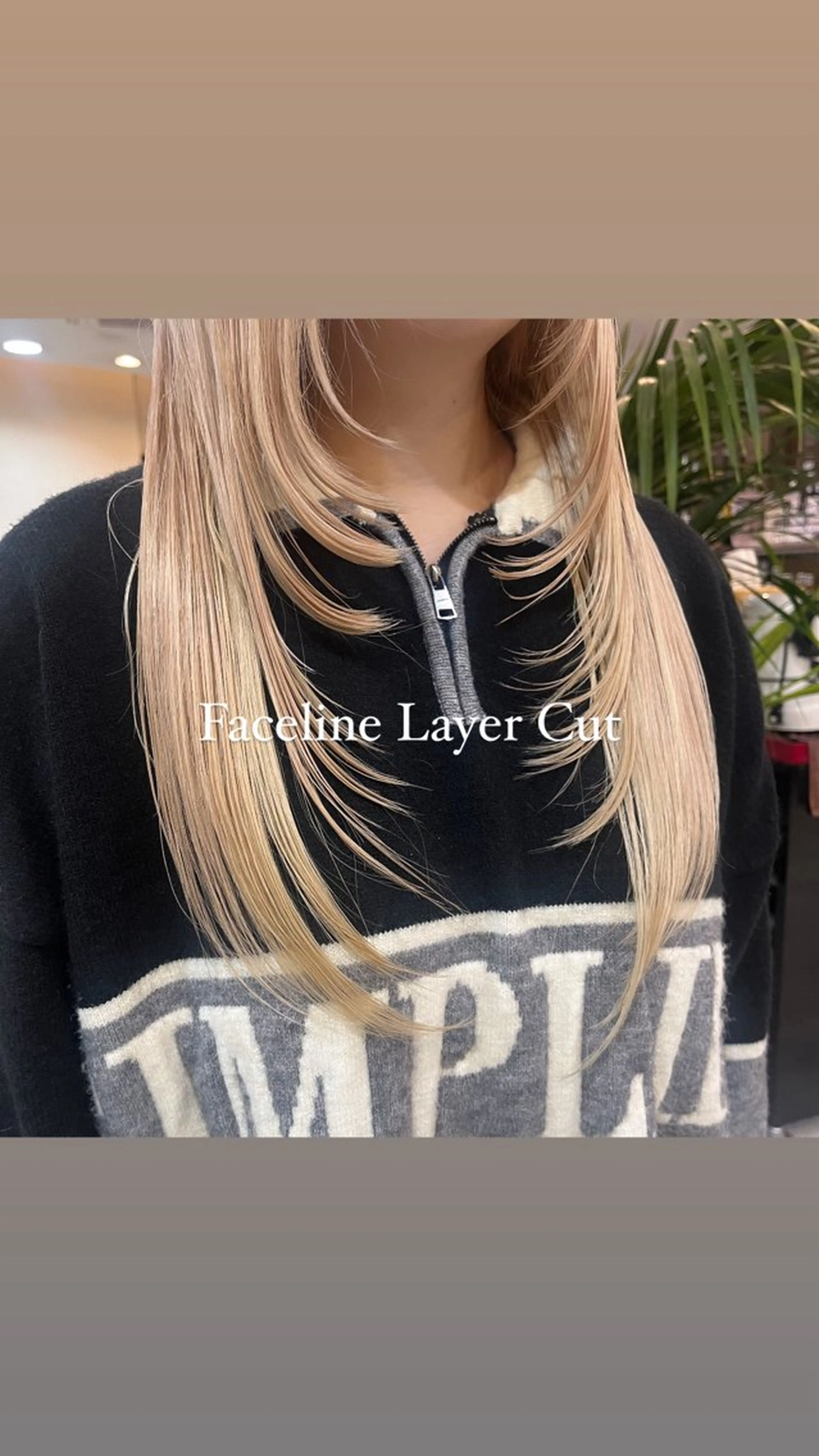 ロング レイヤーカット カット トリートメント 西 沙菜/トレンド カラー/透明感カラーのヘアスタイル