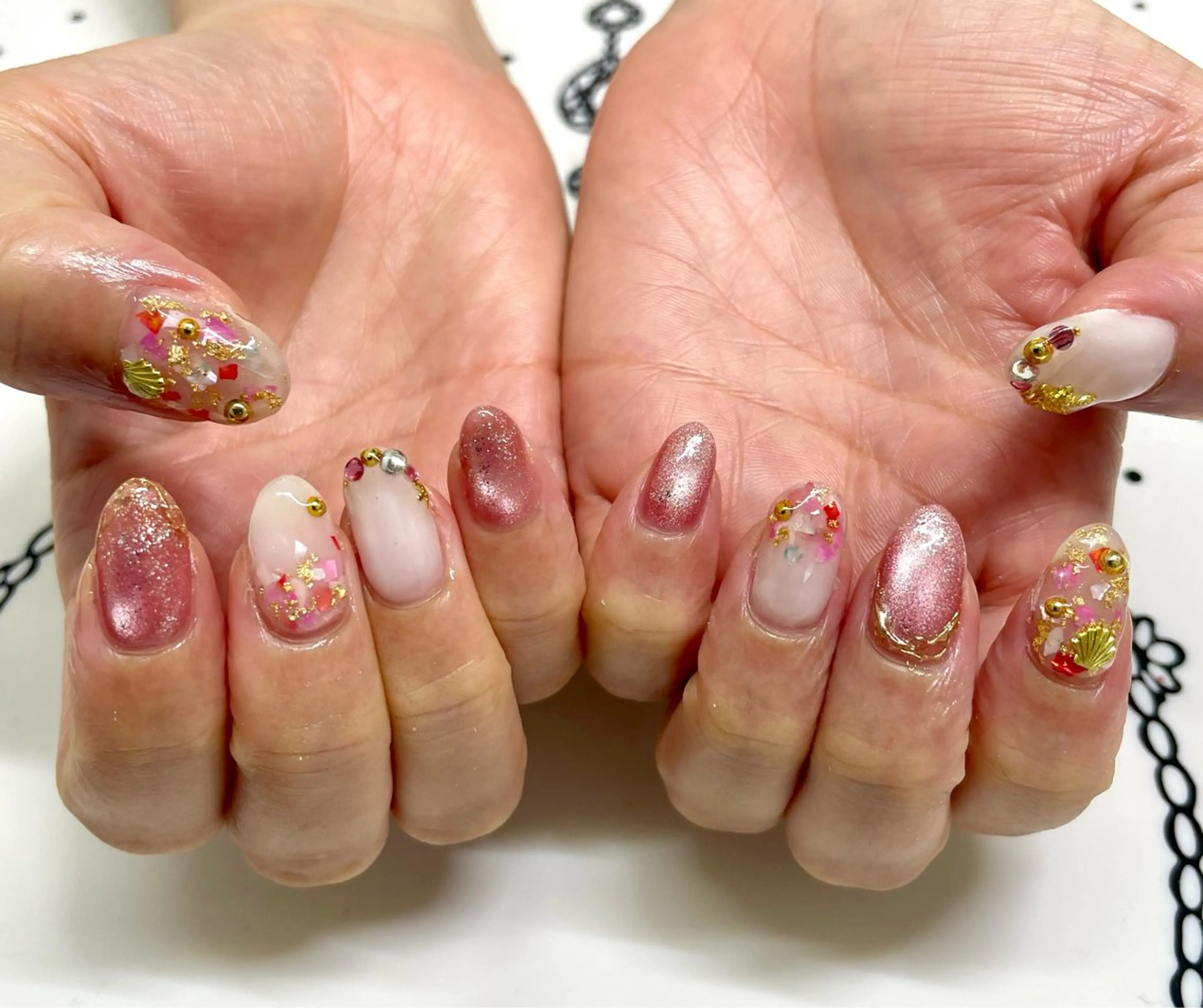 ネイル ハンドネイル nailsalon sugarr所属・nailist cocoのネイルデザイン