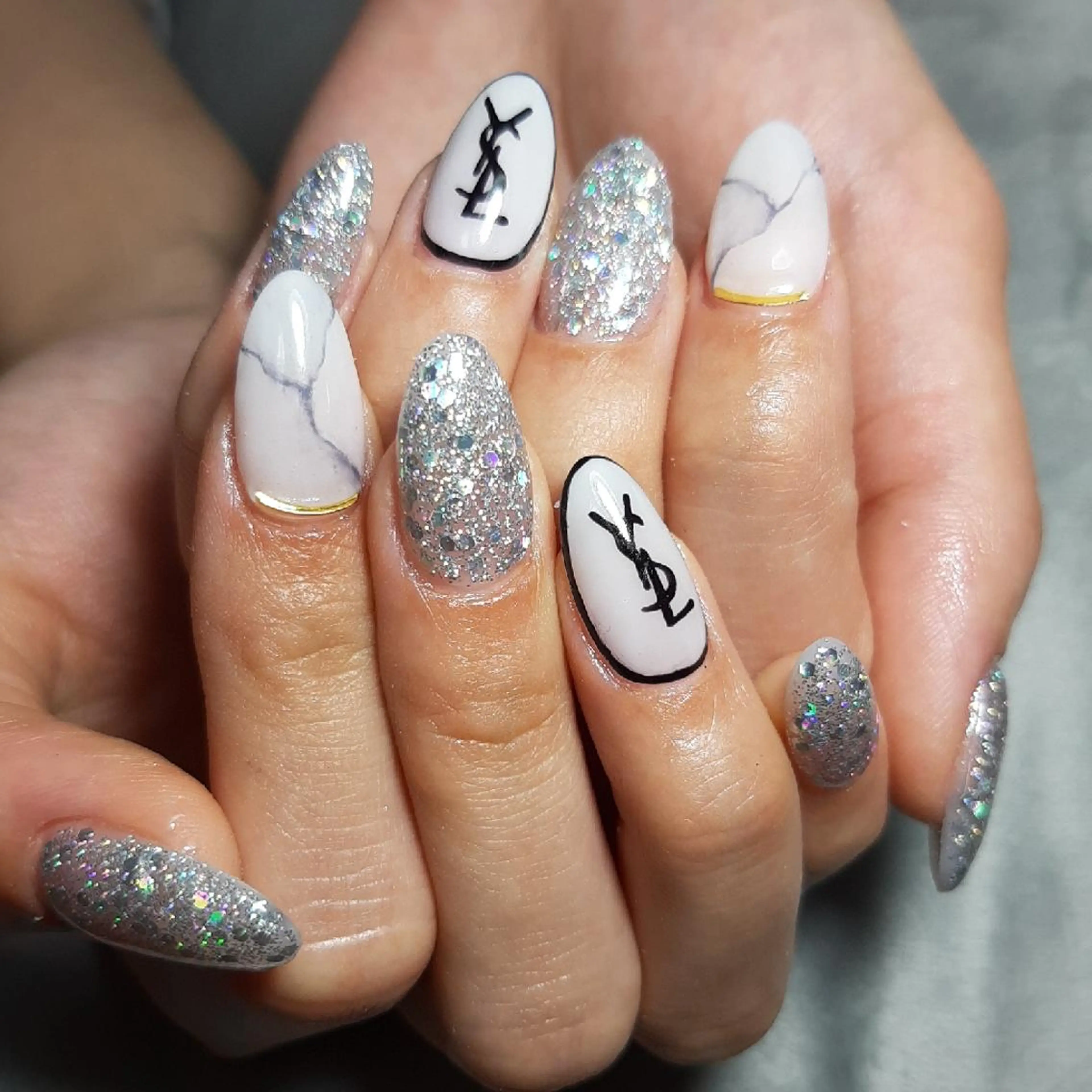 ネイル ミディアム ハンドネイル ネイリスト やましたのネイルデザイン