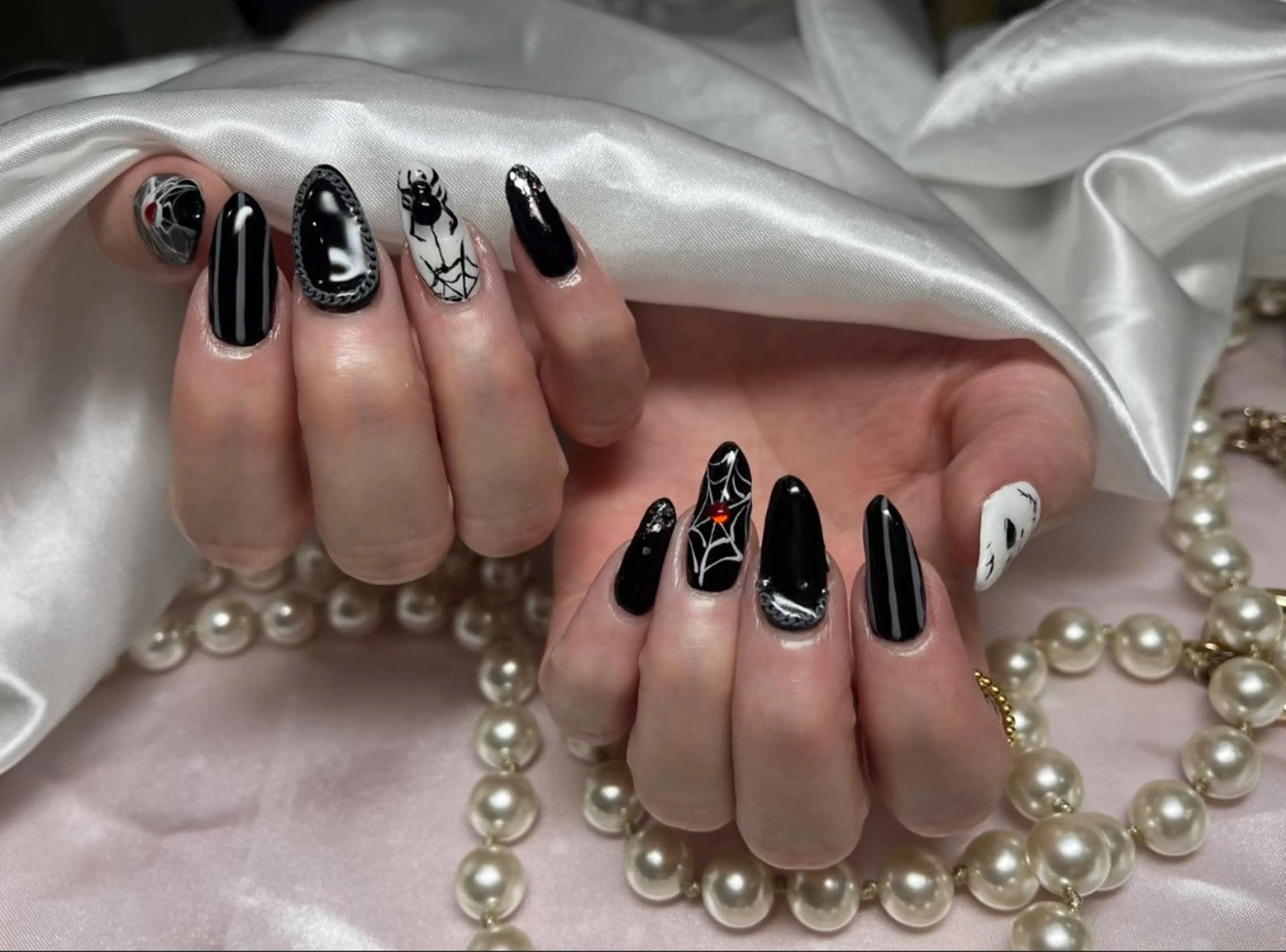 ネイル ハロウィン sincerely Nail&eyeのマツエク・マツパデザイン