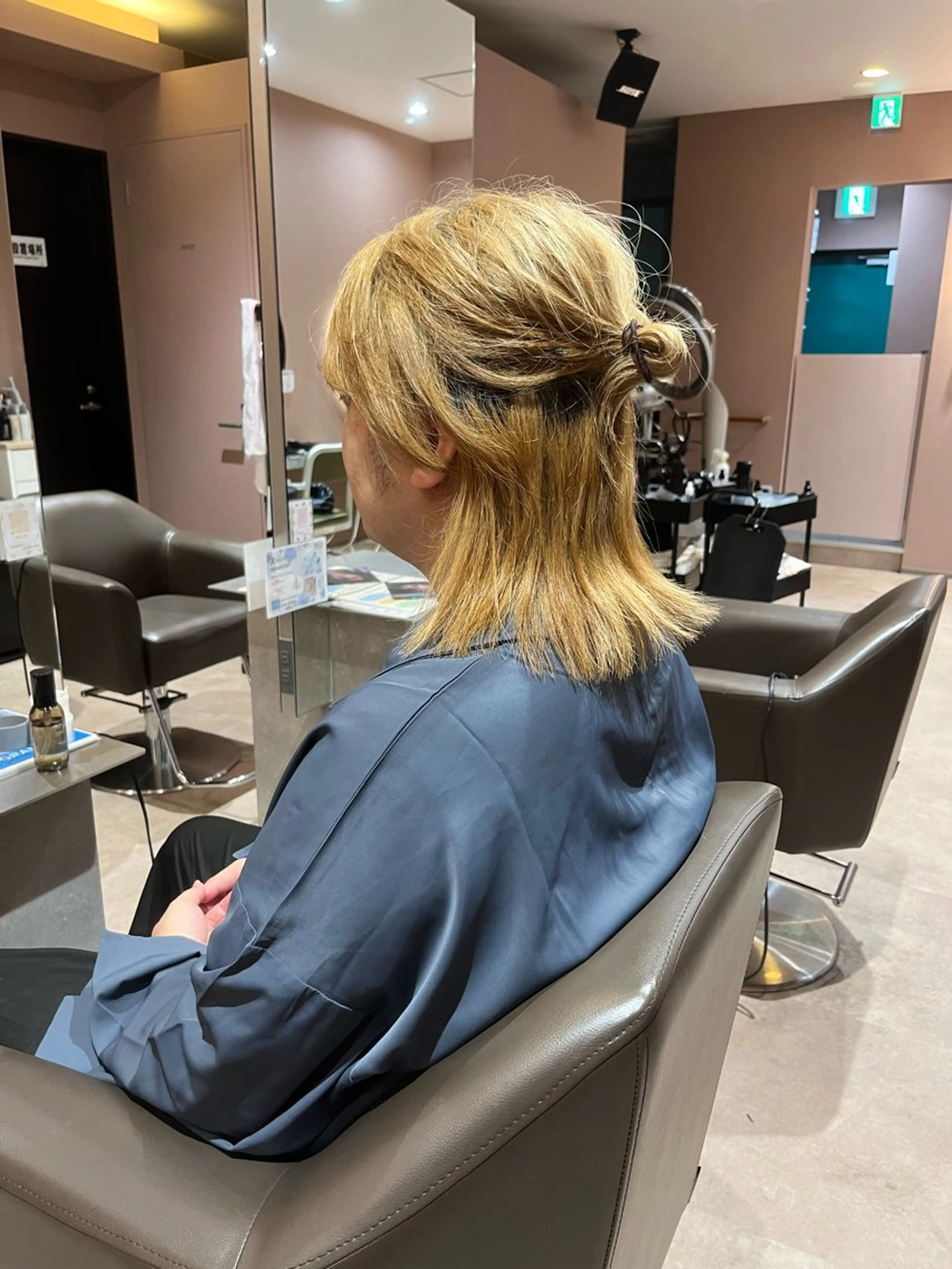 メンズ メンズウルフカット ウルフカット デュークラソル所属・坂本 翔のヘアスタイル