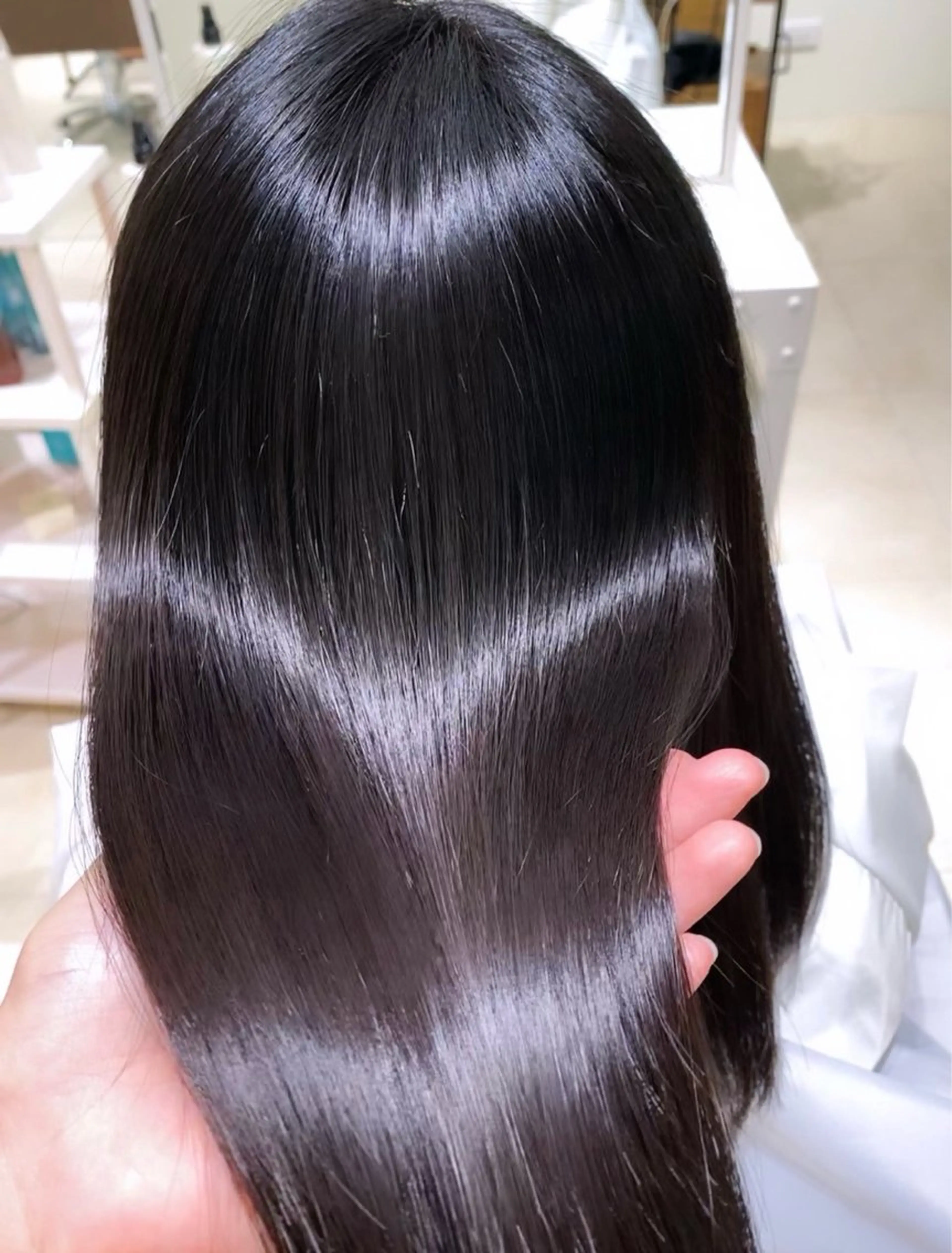 ロング 縮毛矯正 巻ける縮毛矯正🫧/ アレンジ🎀池田優紀のヘアスタイル