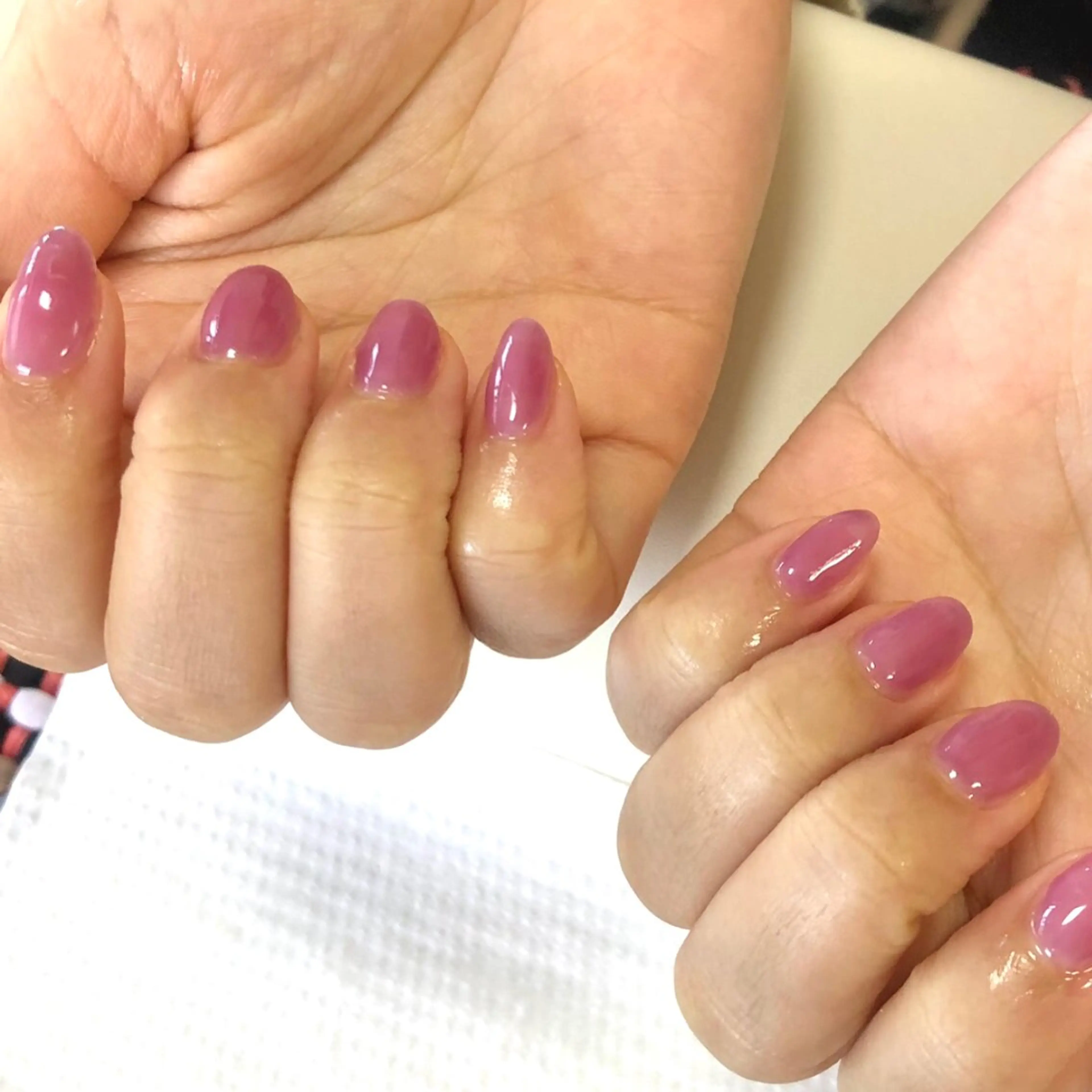 ネイル ピンク シンプルネイル ハンドネイル meeho所属・salon *meehoのネイルデザイン