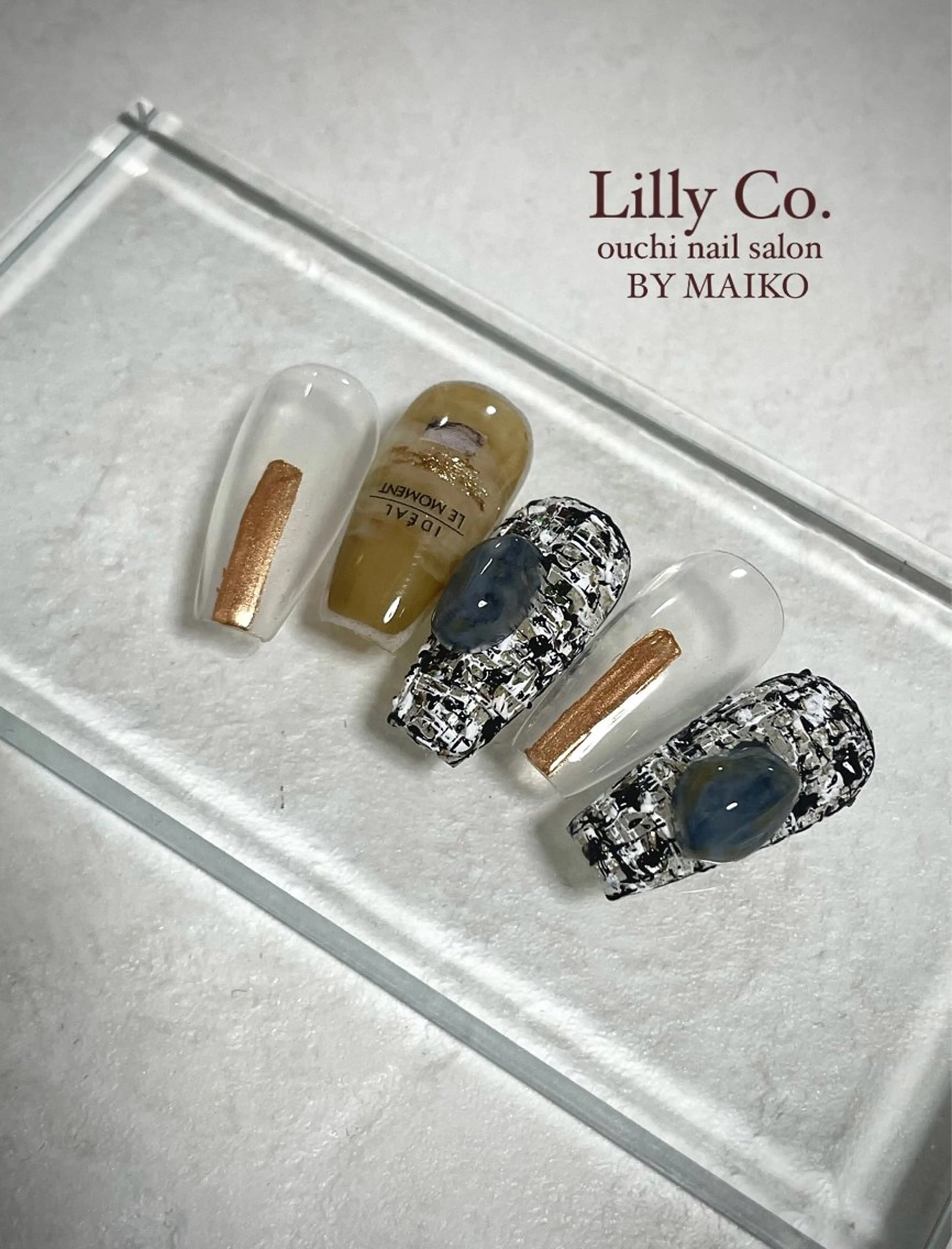 ネイル アートネイル ハンドネイル ハンドケア Lilly Co.のネイルデザイン