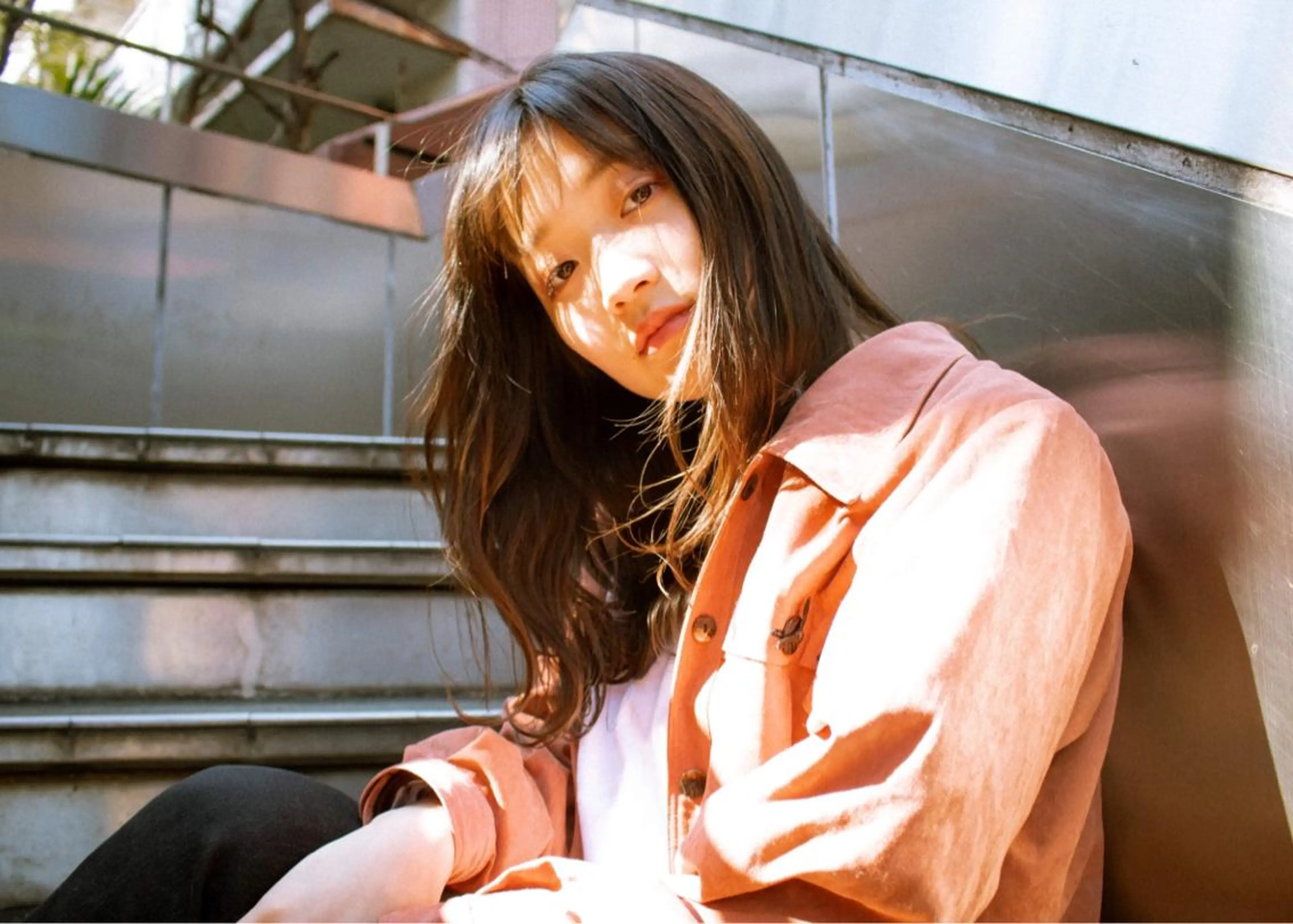 セミロング パーマ gite カワムラナオキのヘアスタイル