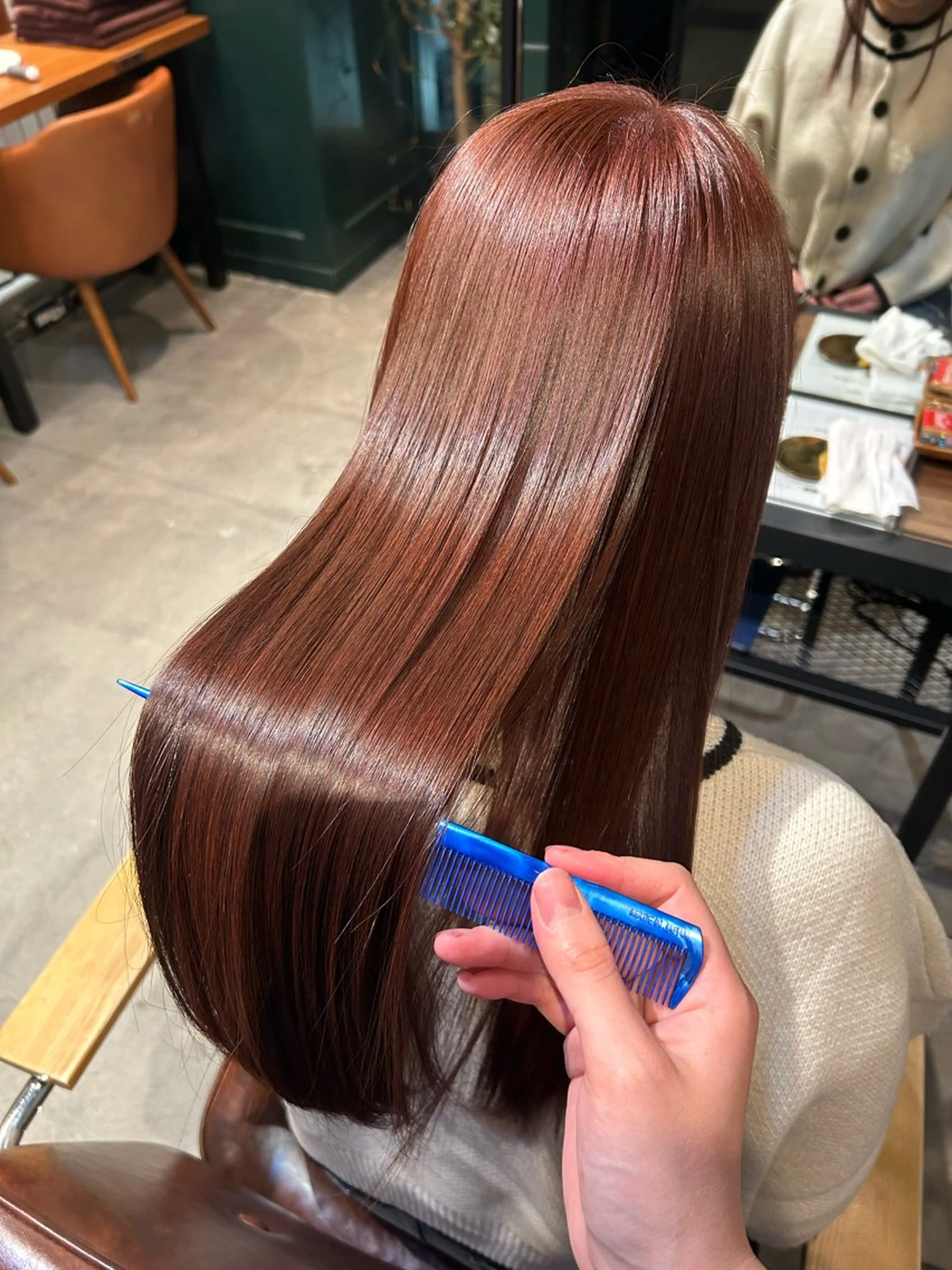 ロング カラー ヘアカラー トリートメント Hair Design Collet Ginza【ヘアデザイン コレット ギンザ】所属・𝐒𝐇𝐔𝐑𝐈 🦋艶カラー🦋のヘアスタイル
