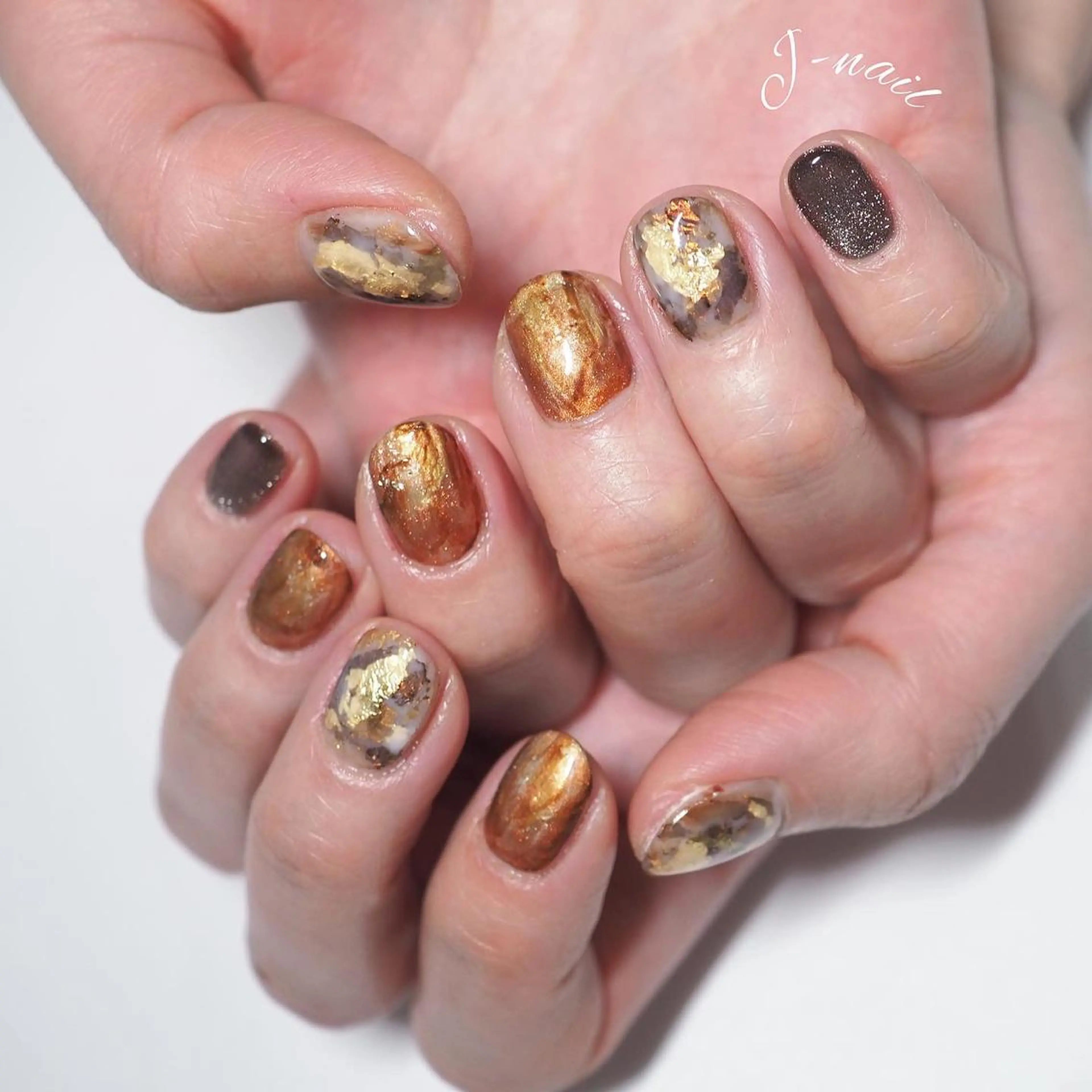 ネイル ニュアンスネイル ハンドネイル J-nail satoのネイルデザイン