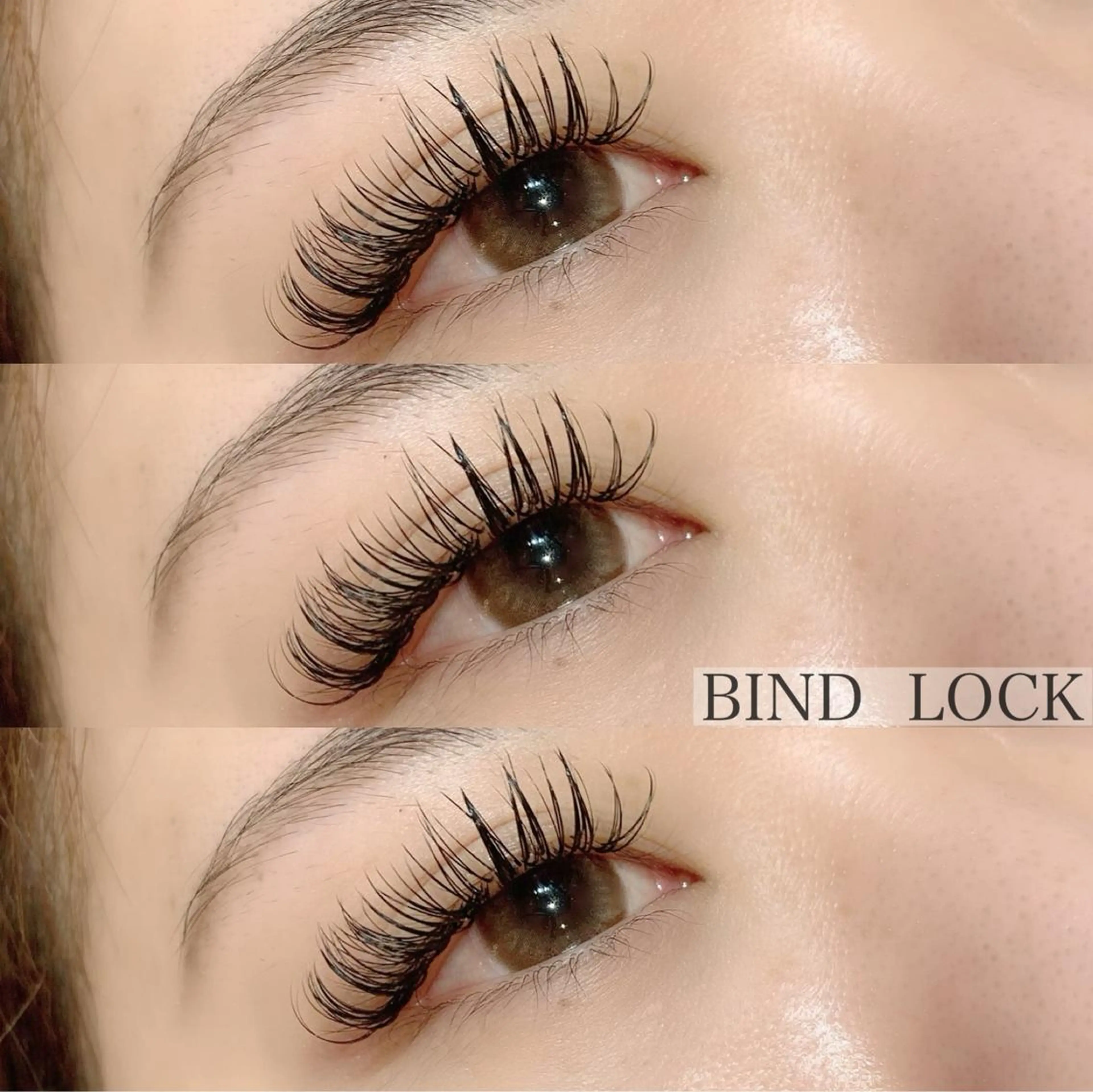 マツエク・マツパ アイブロウ バインドロック 池袋駅韓国風🇰🇷 束感💗Tomoのマツエク・マツパデザイン