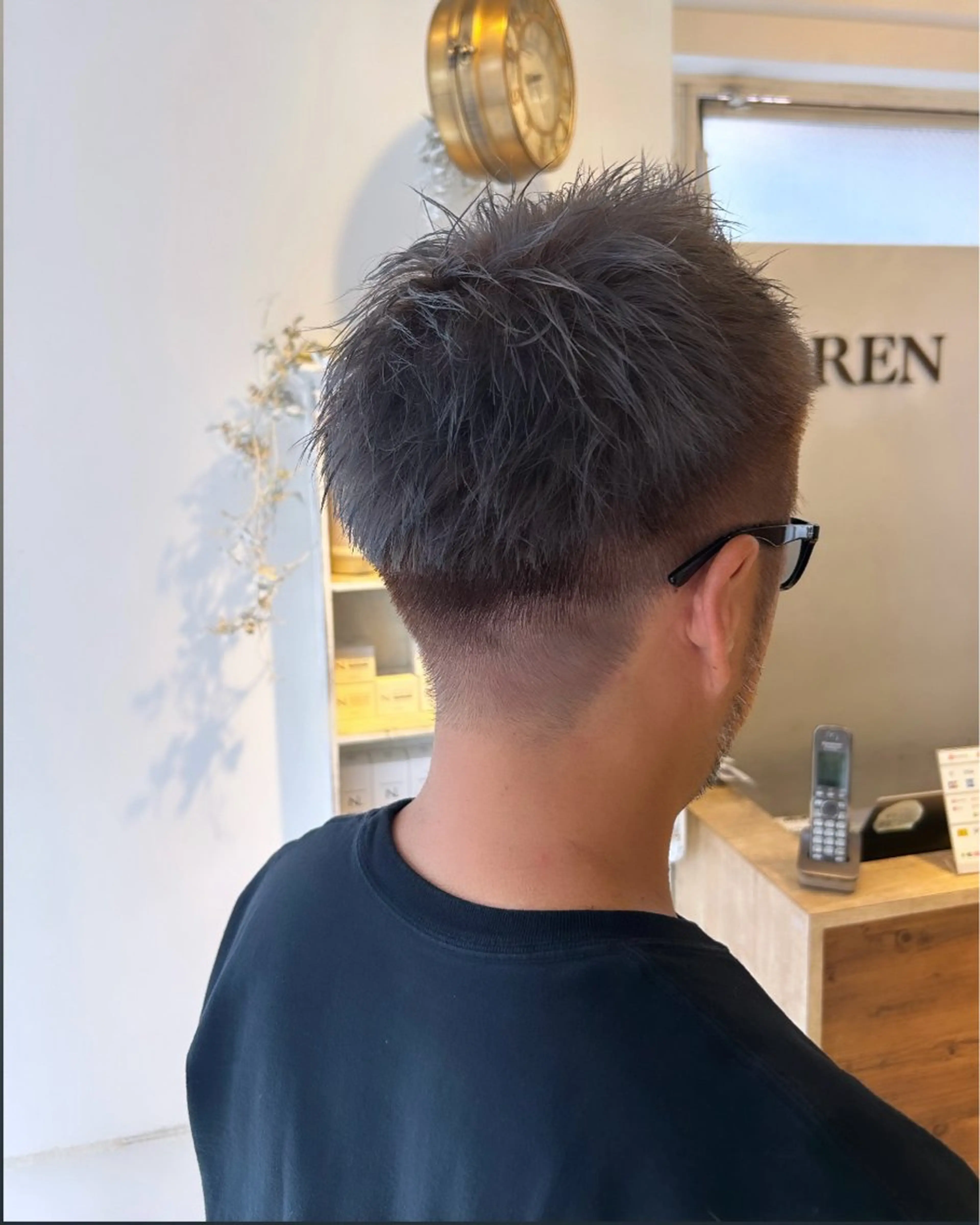 ショート カラー メンズ LOREN    jiyugaoka所属・山本美月🎀艶カラー 🐈‍⬛暖色カラーのヘアスタイル