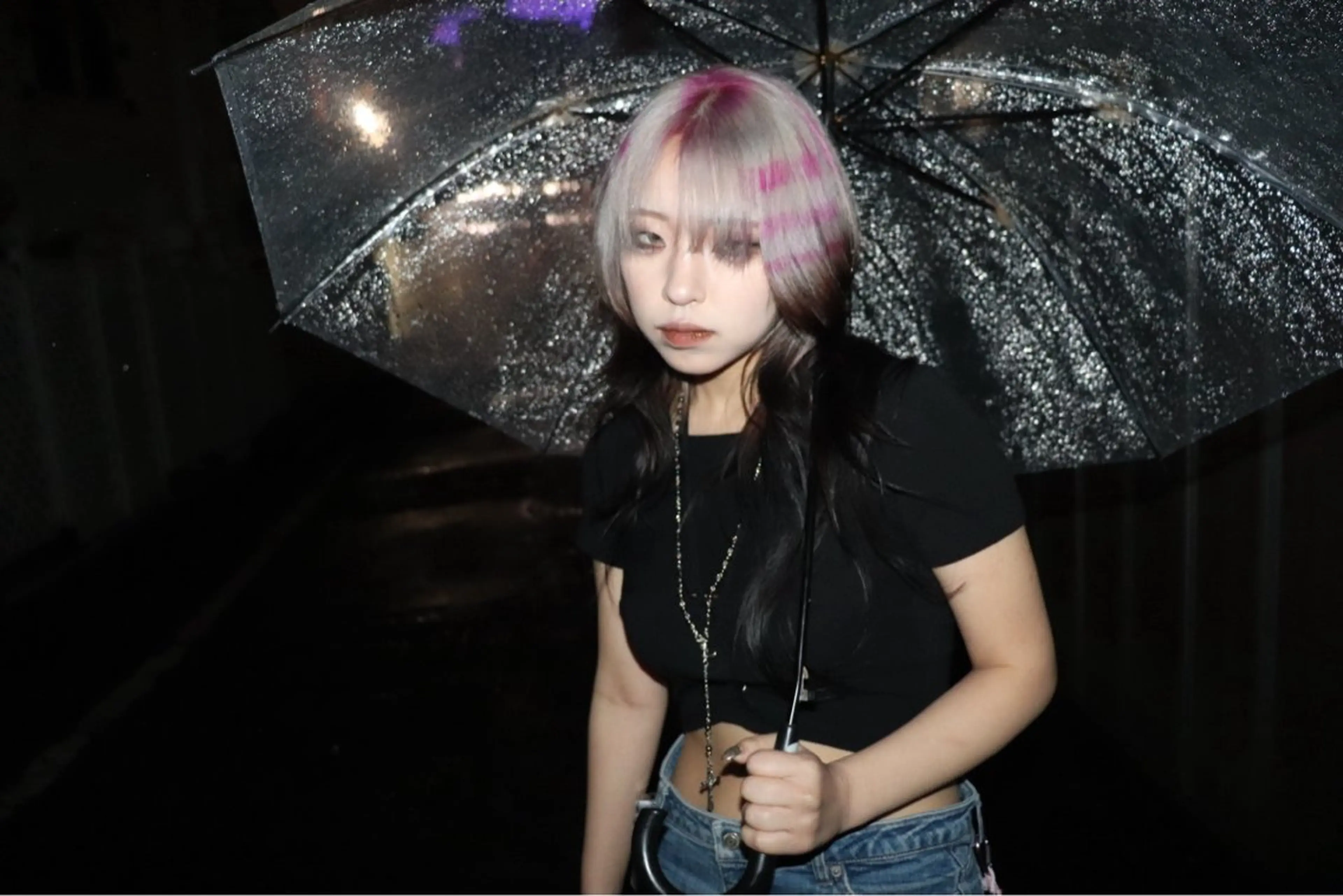 ロング カラー ヘアアレンジ ヘアカラー @kyoniyy KYONIのヘアスタイル