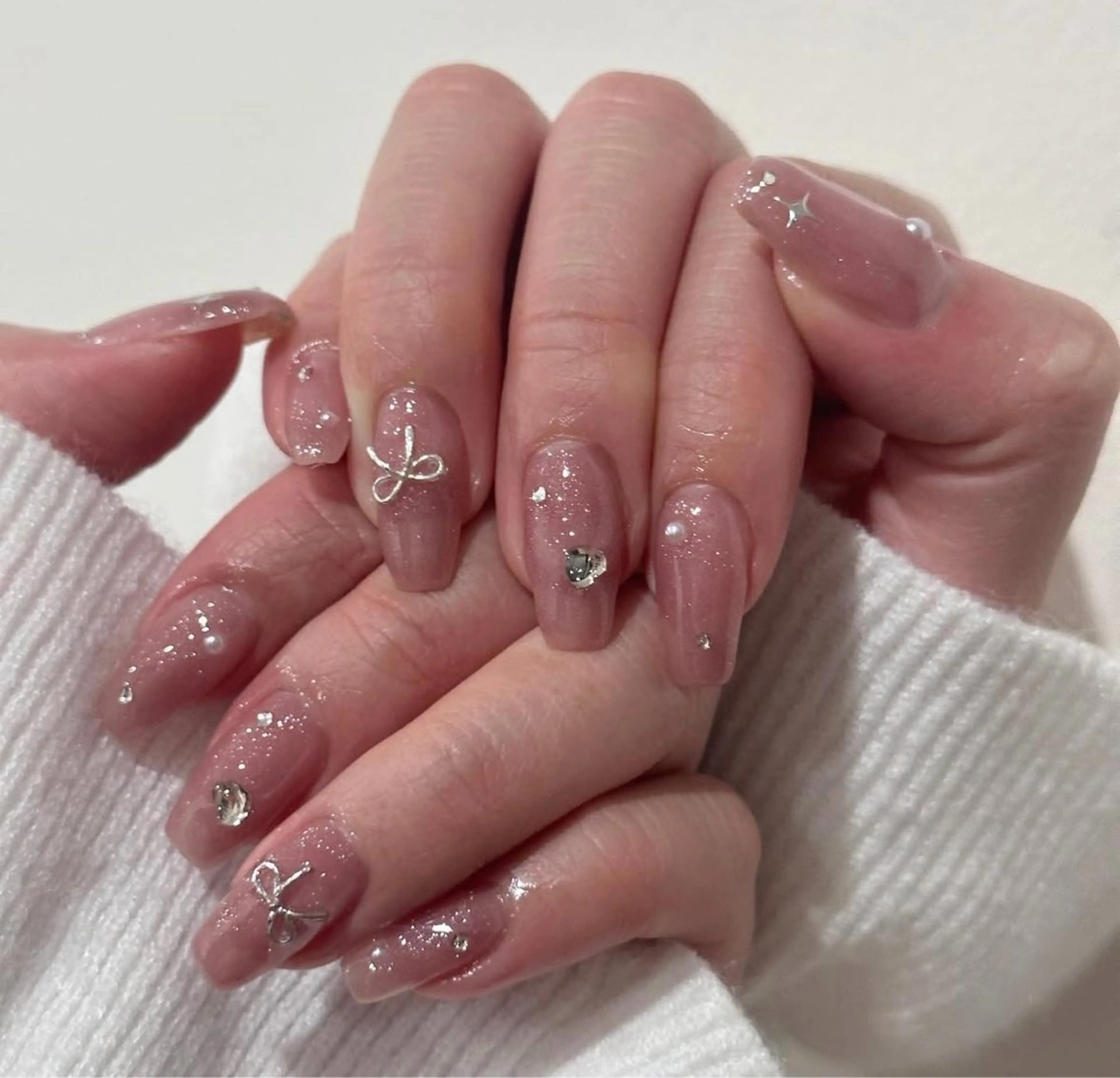 ネイル キラキラネイル ハンドネイル cyaan所属・nail salon Cyaanのネイルデザイン