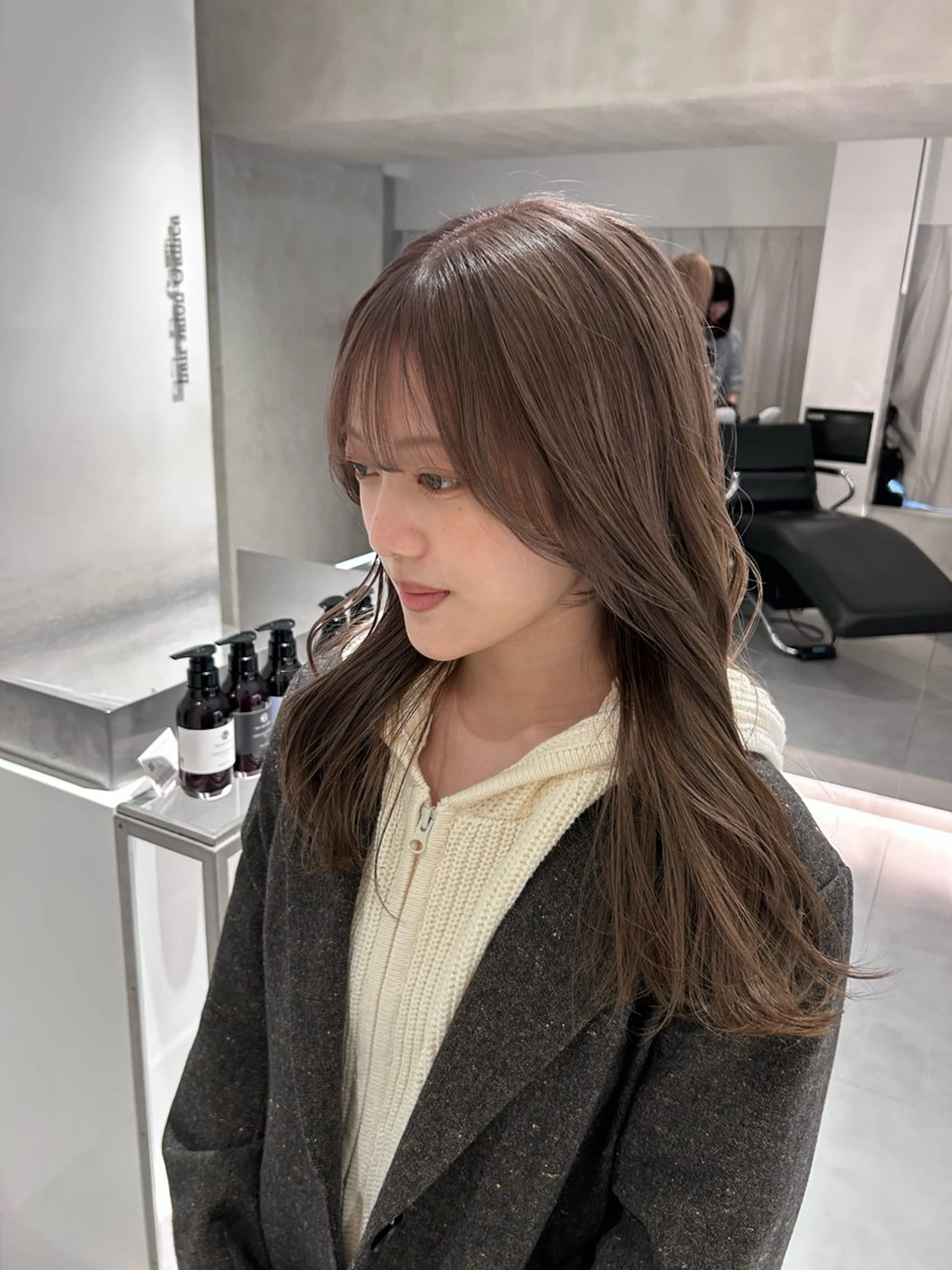 ロング カラー 🪞韓国透けhair 🪞honokaのヘアスタイル