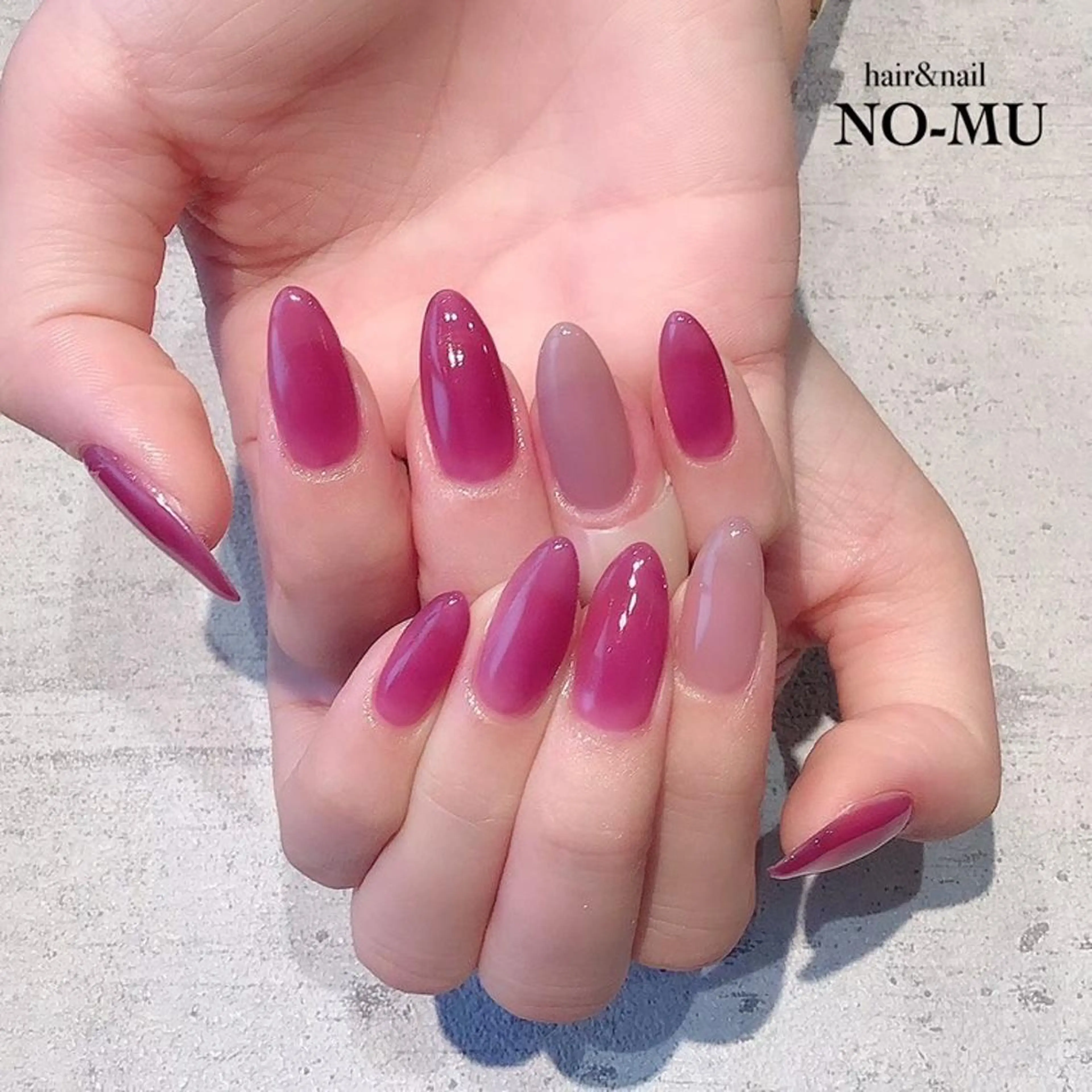 ネイル hair&nail NO-MU所属・hair&nail NO-MUのネイルデザイン