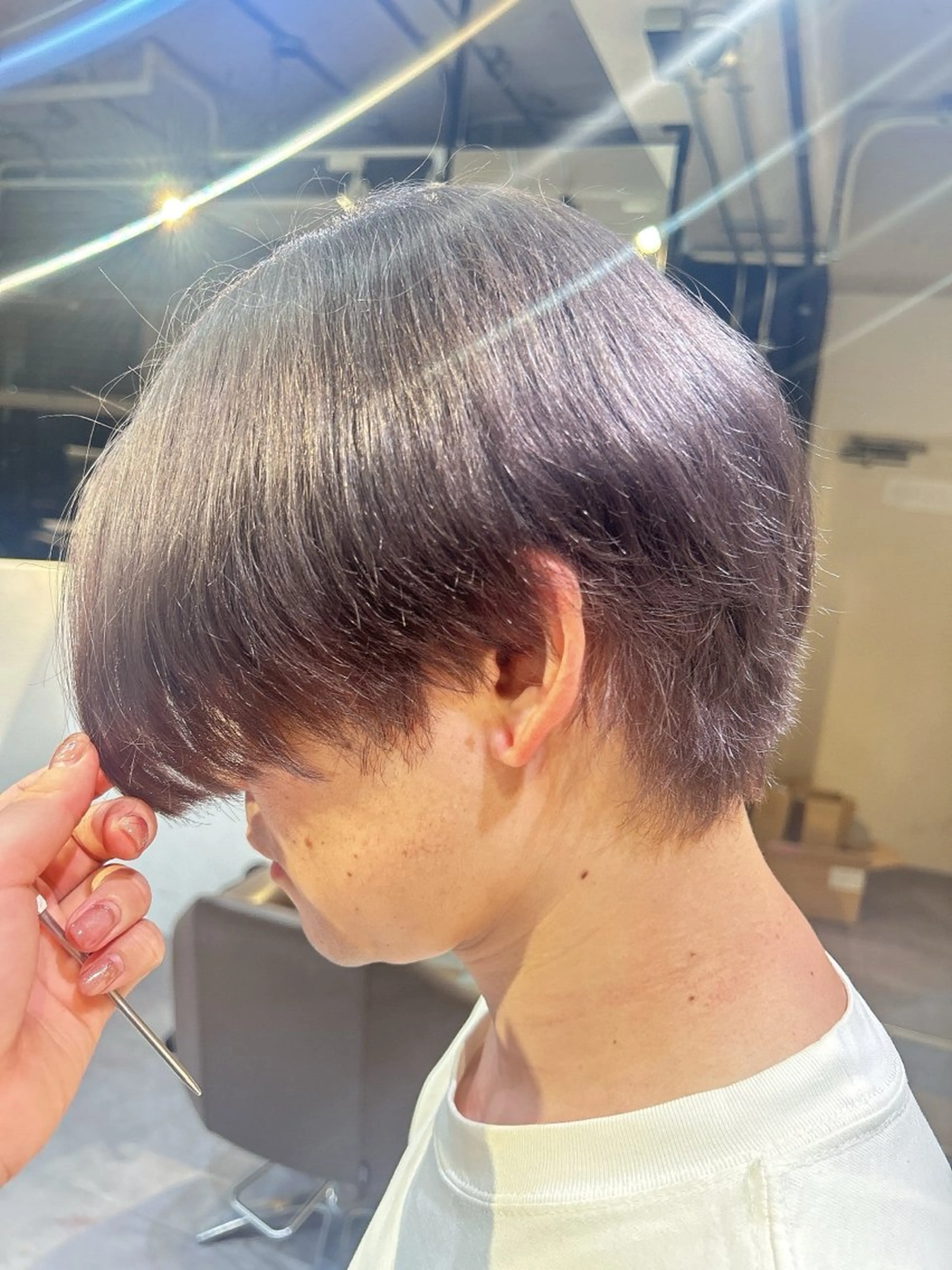 【卒業生向け☀️】ブリーチ2回＋カラー＋毛髪再生トリートメントの写真