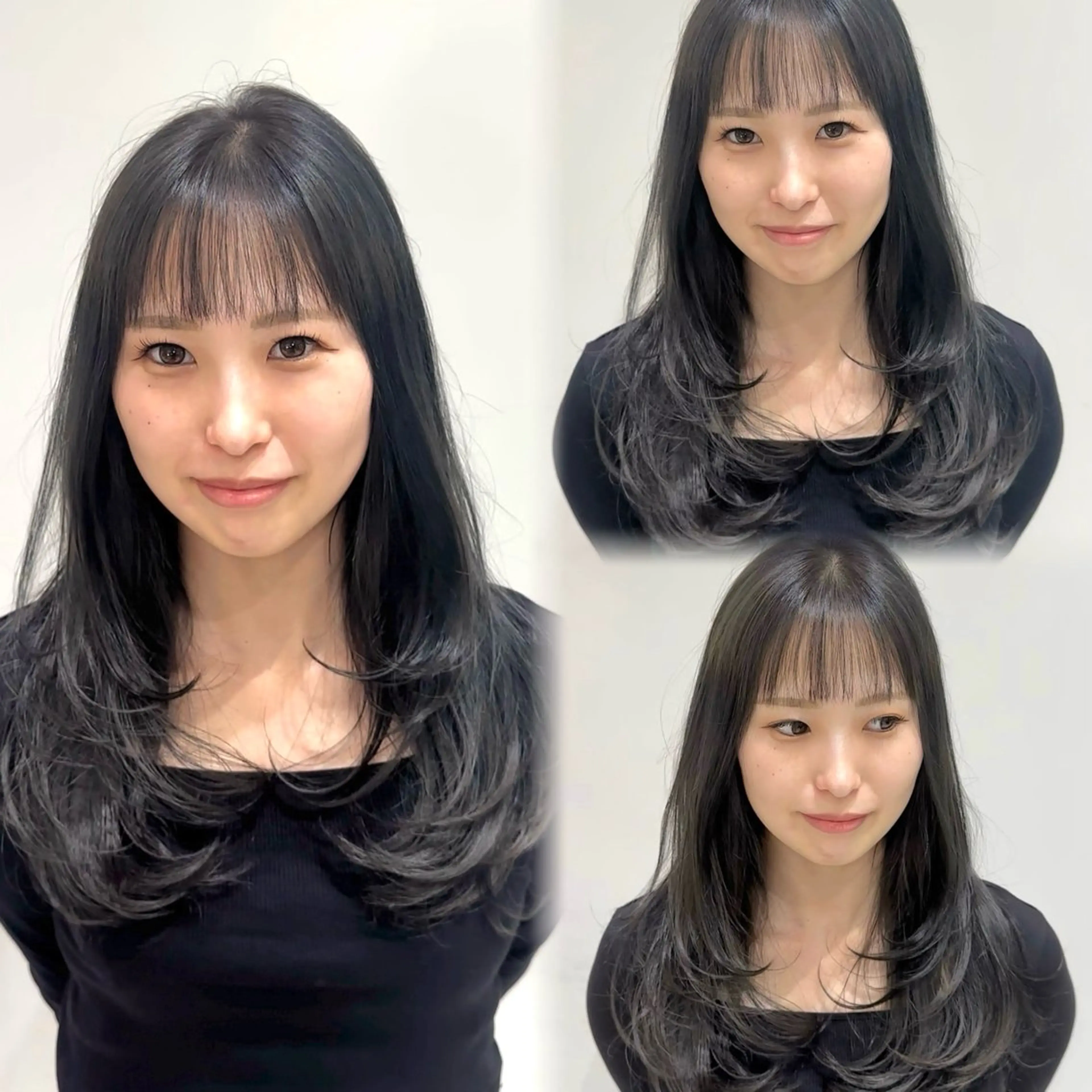 セミロング レイヤーカット GRANMASH丸川 典太のヘアスタイル