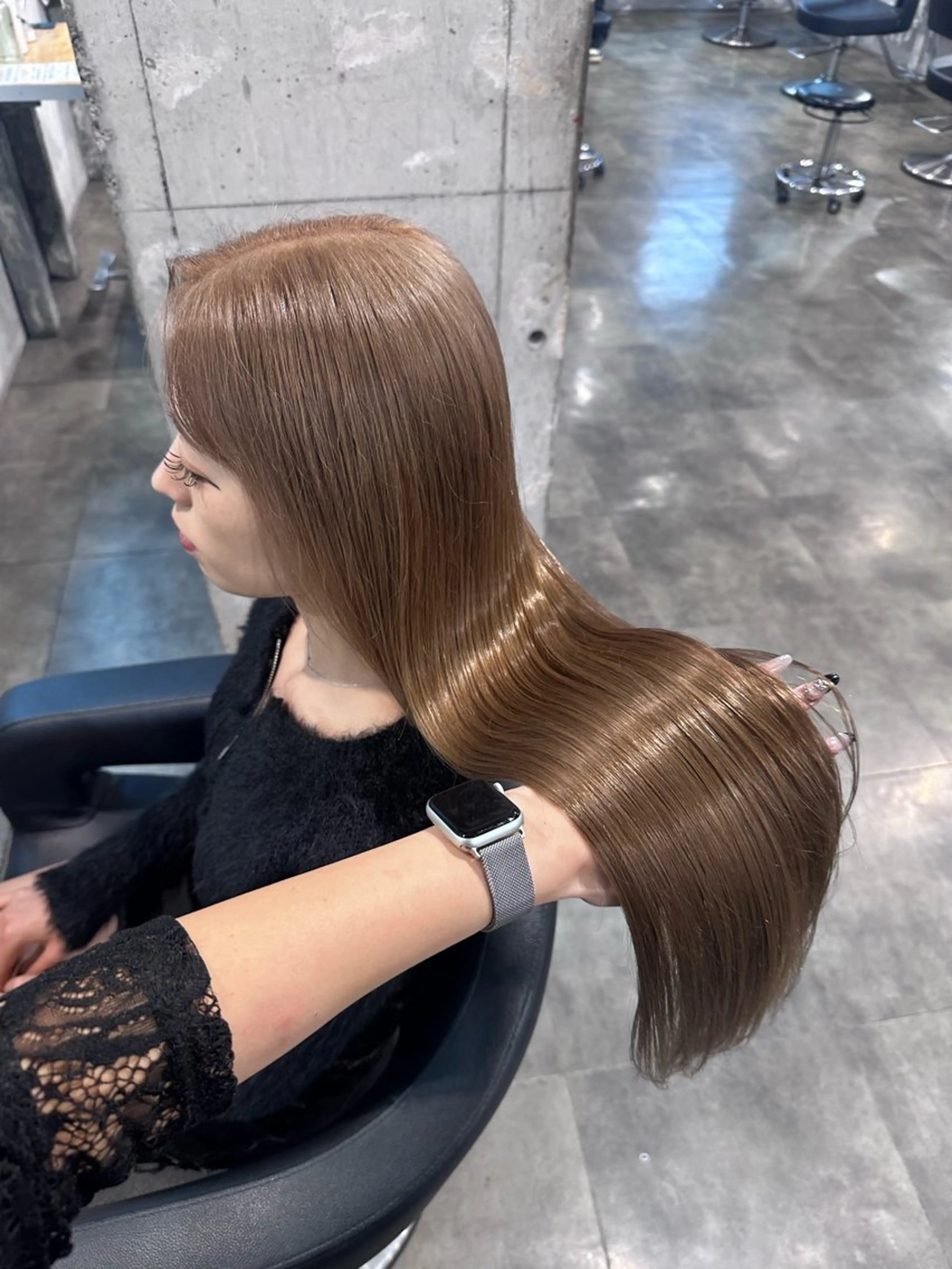 カラー 海外トレンドヘア🤍 sumireのヘアスタイル