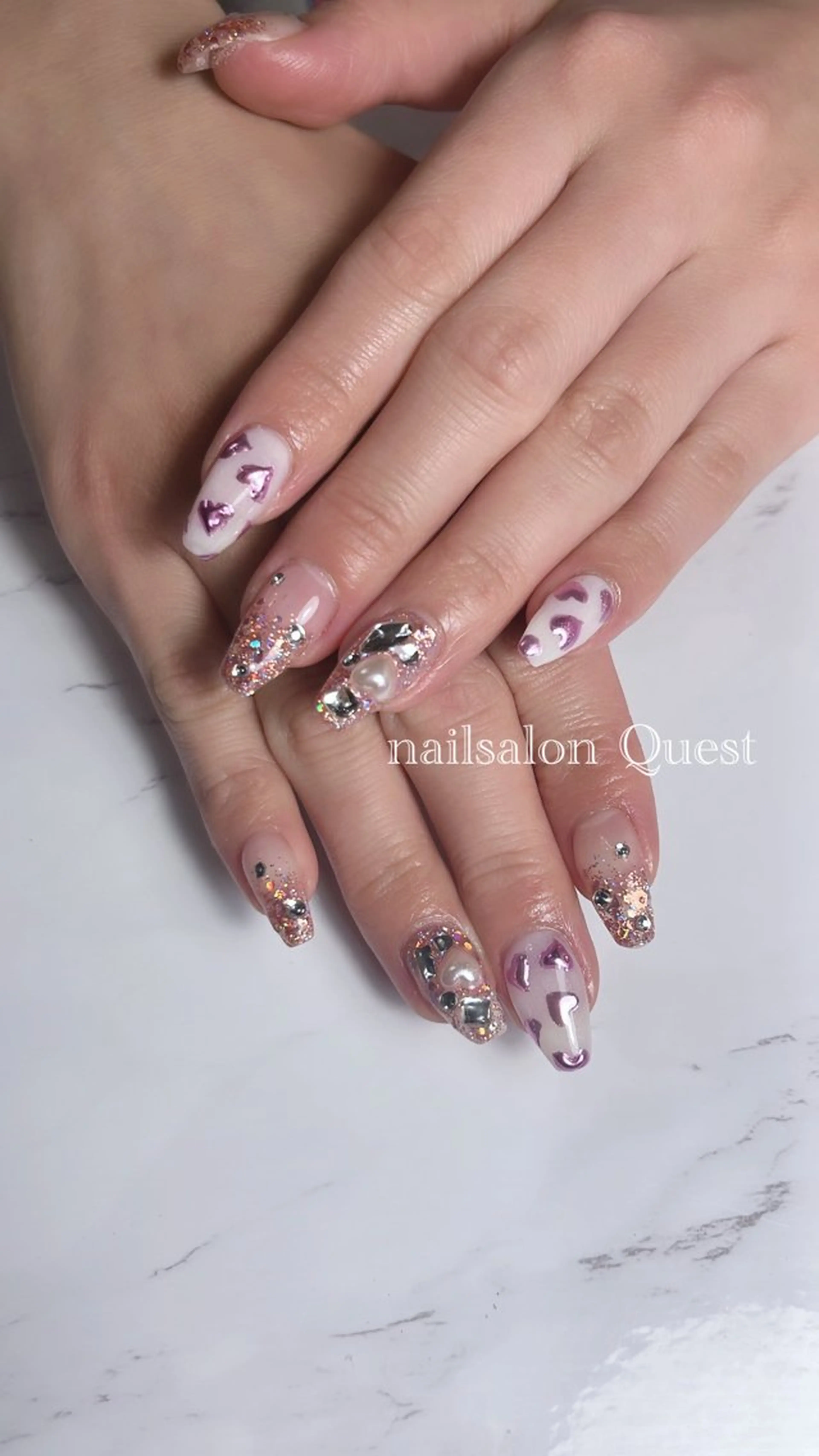 ネイル ハンドネイル nailsalon Questのネイルデザイン