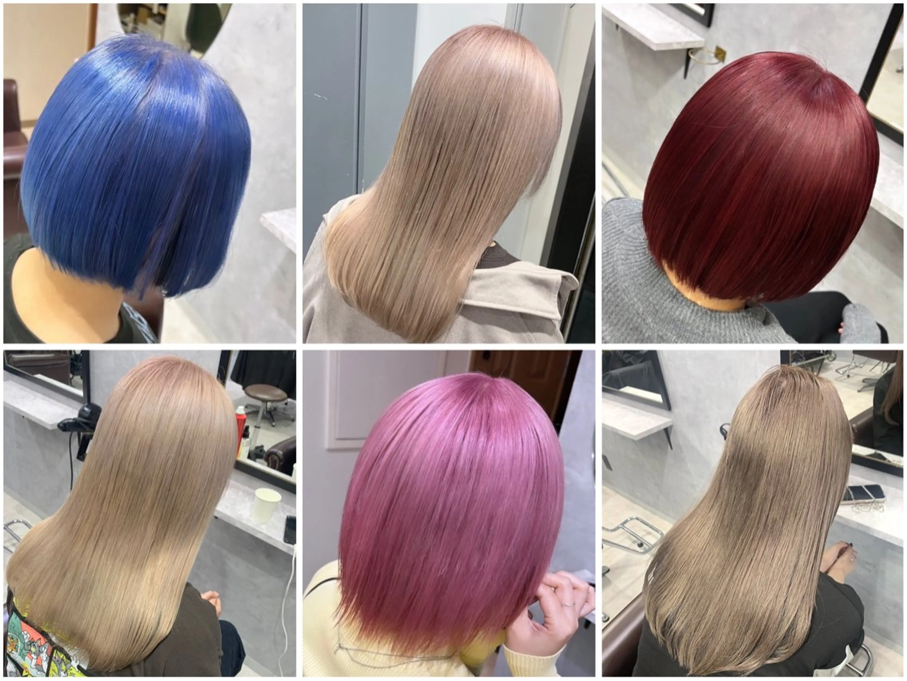 ロング 池袋/ダブルカラー GLADGE🩵のヘアスタイル