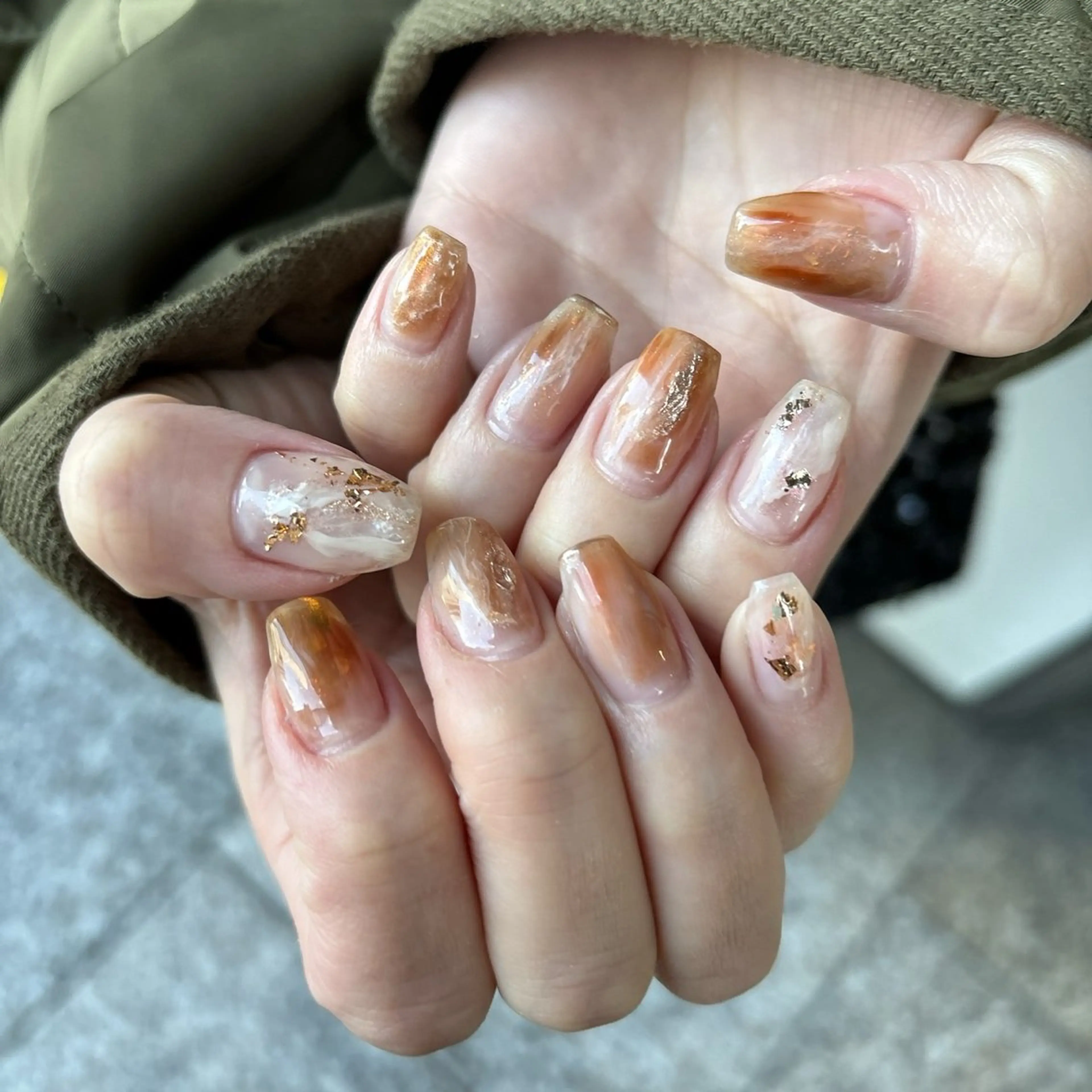 ネイル フットネイル フレンチネイル ジェルネイル グラデーション マグネットネイル ハンドネイル ヘアー.ネイル二刀流 misa🫧のヘアスタイル