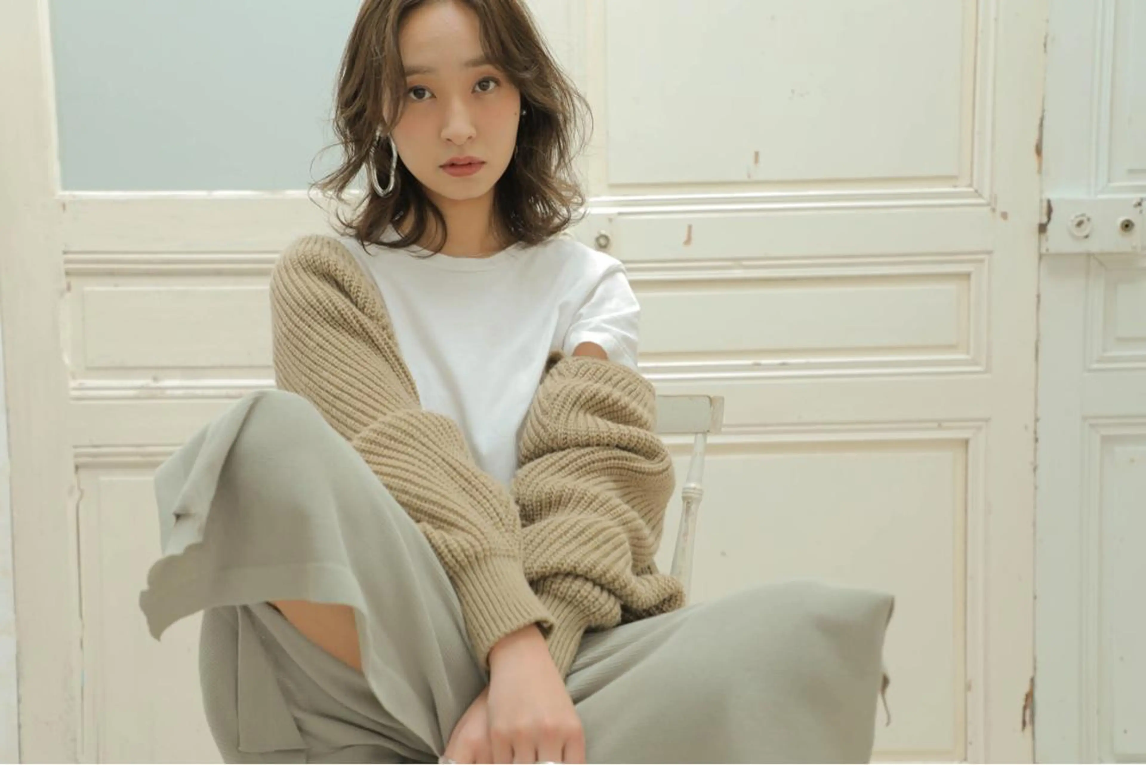 ミディアム マツエク・マツパ 竹原 祐樹のヘアスタイル