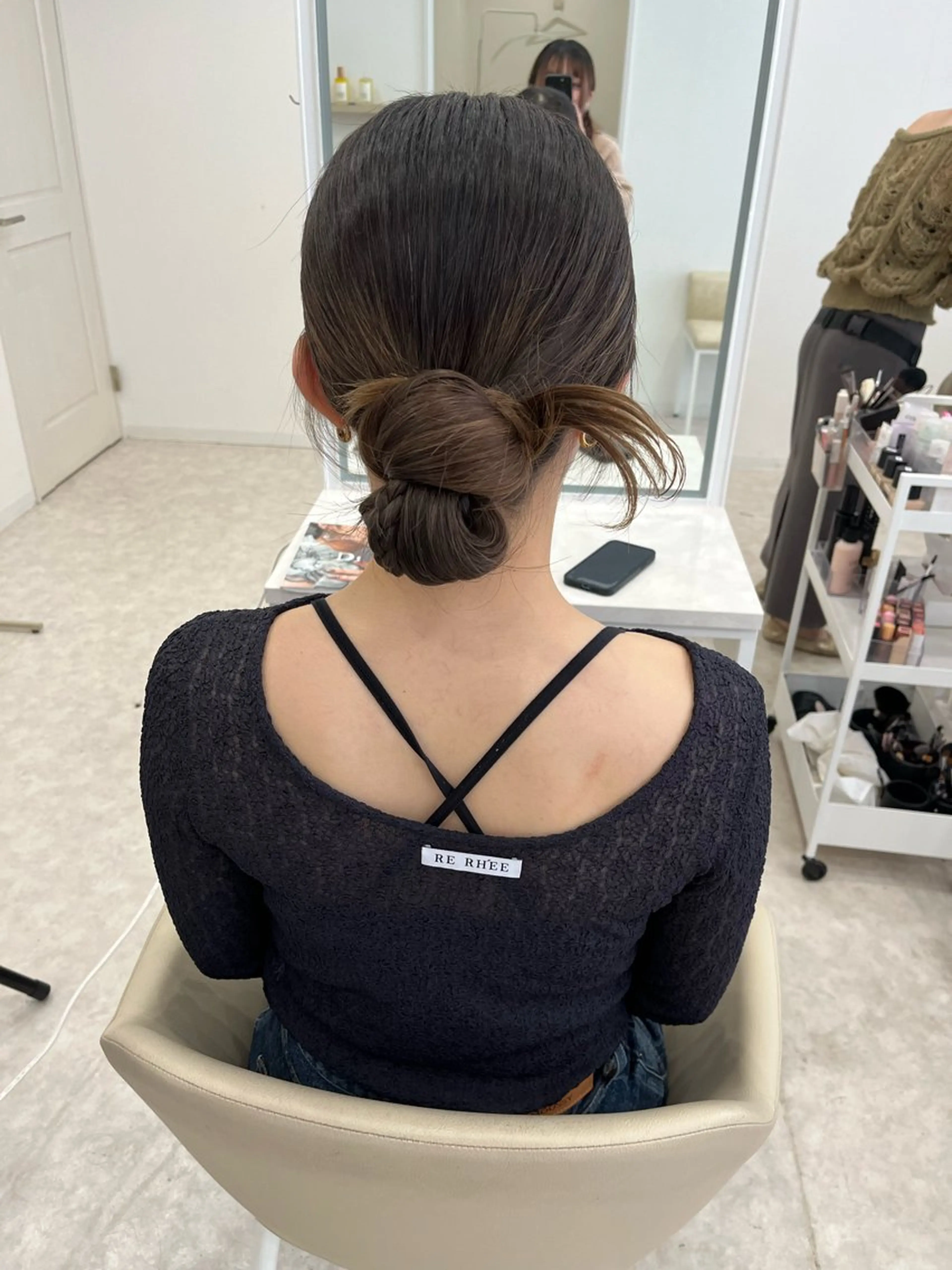 セミロング 大城 美月のヘアスタイル