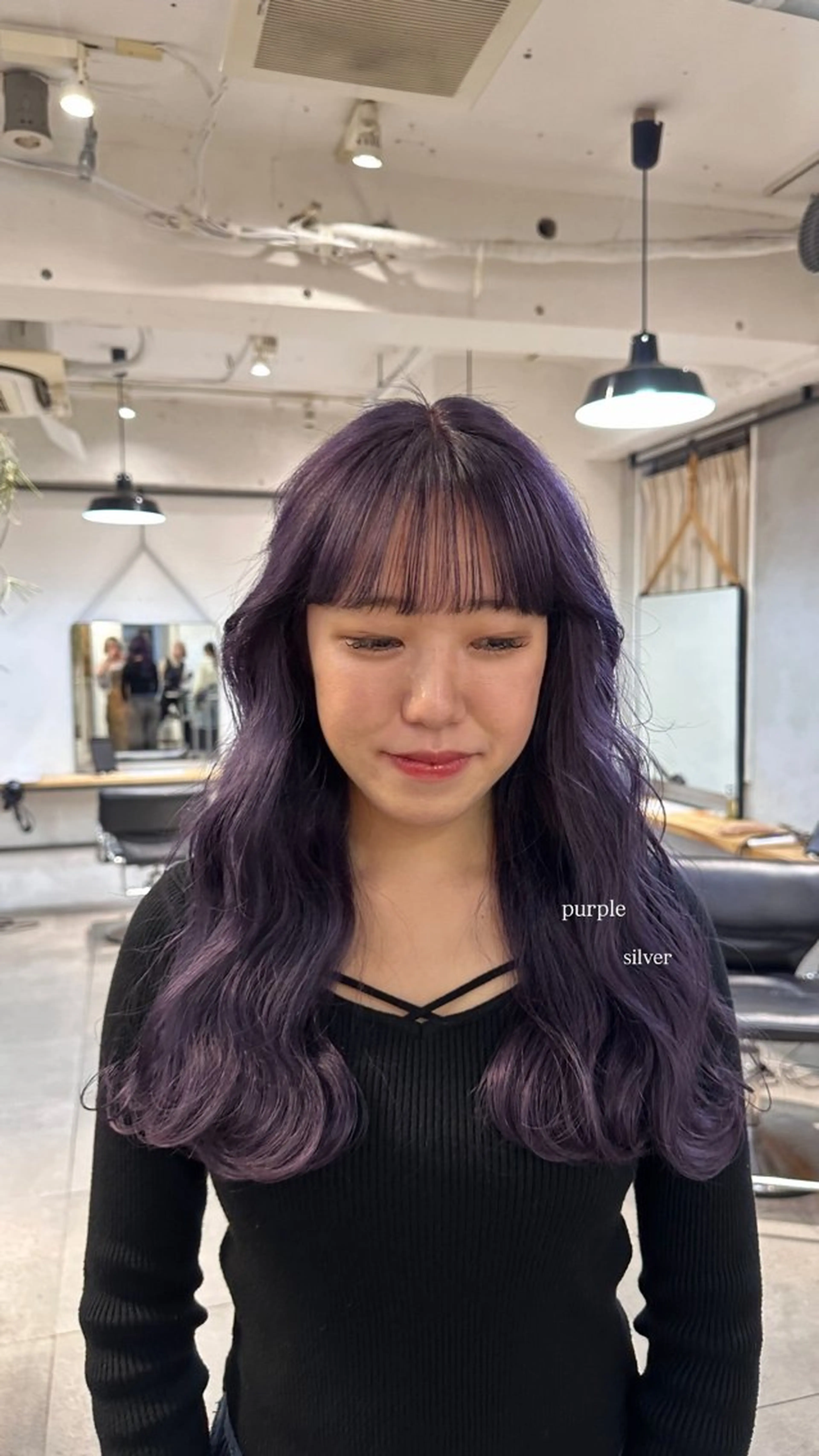 ロング カラー Lomalia Rukaのヘアスタイル