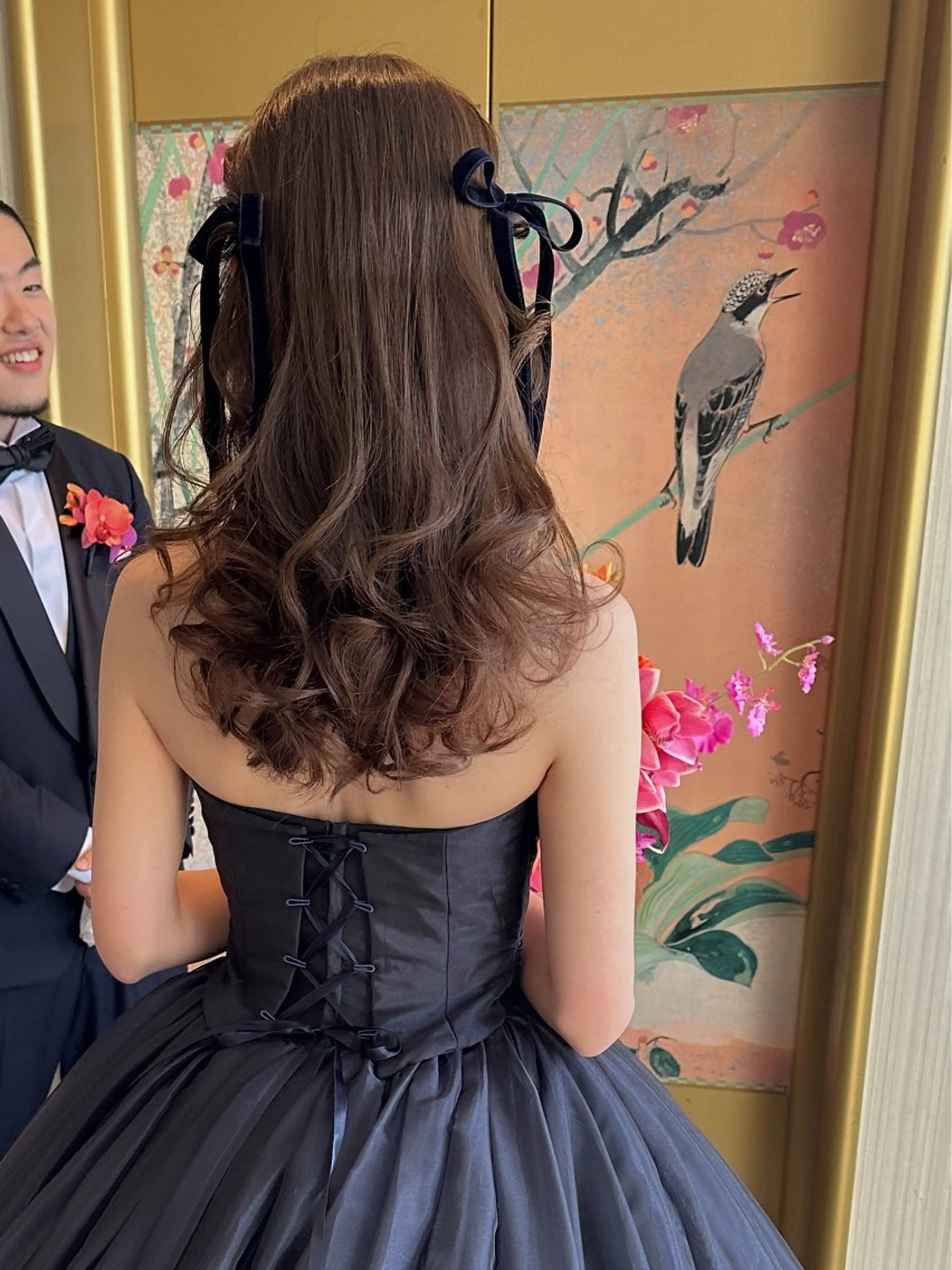 ロング カラー ヘアアレンジ autre所属・大久保 ひでなりのヘアスタイル