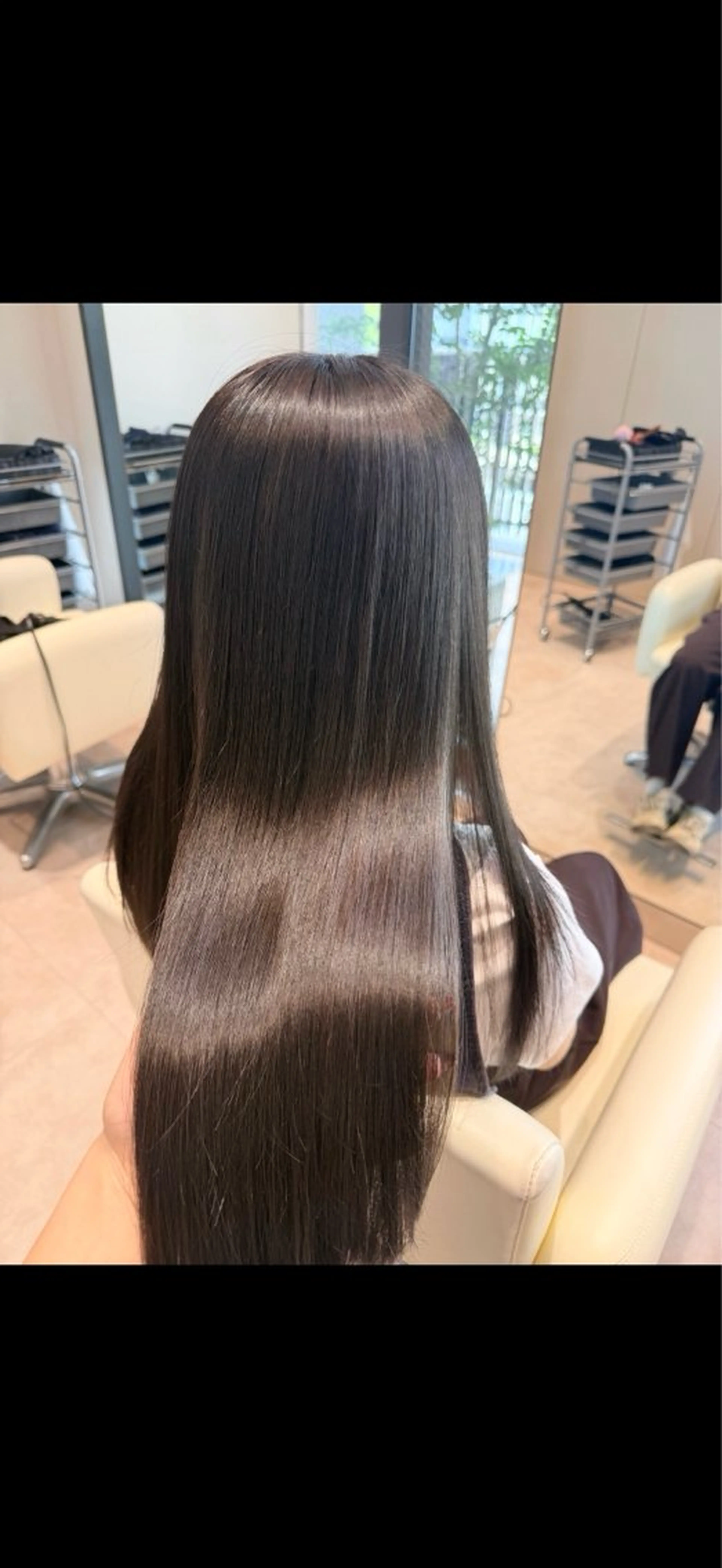 🌫️double color【ブリーチなし】『寒色系』➕アミノ酸treatmentの写真