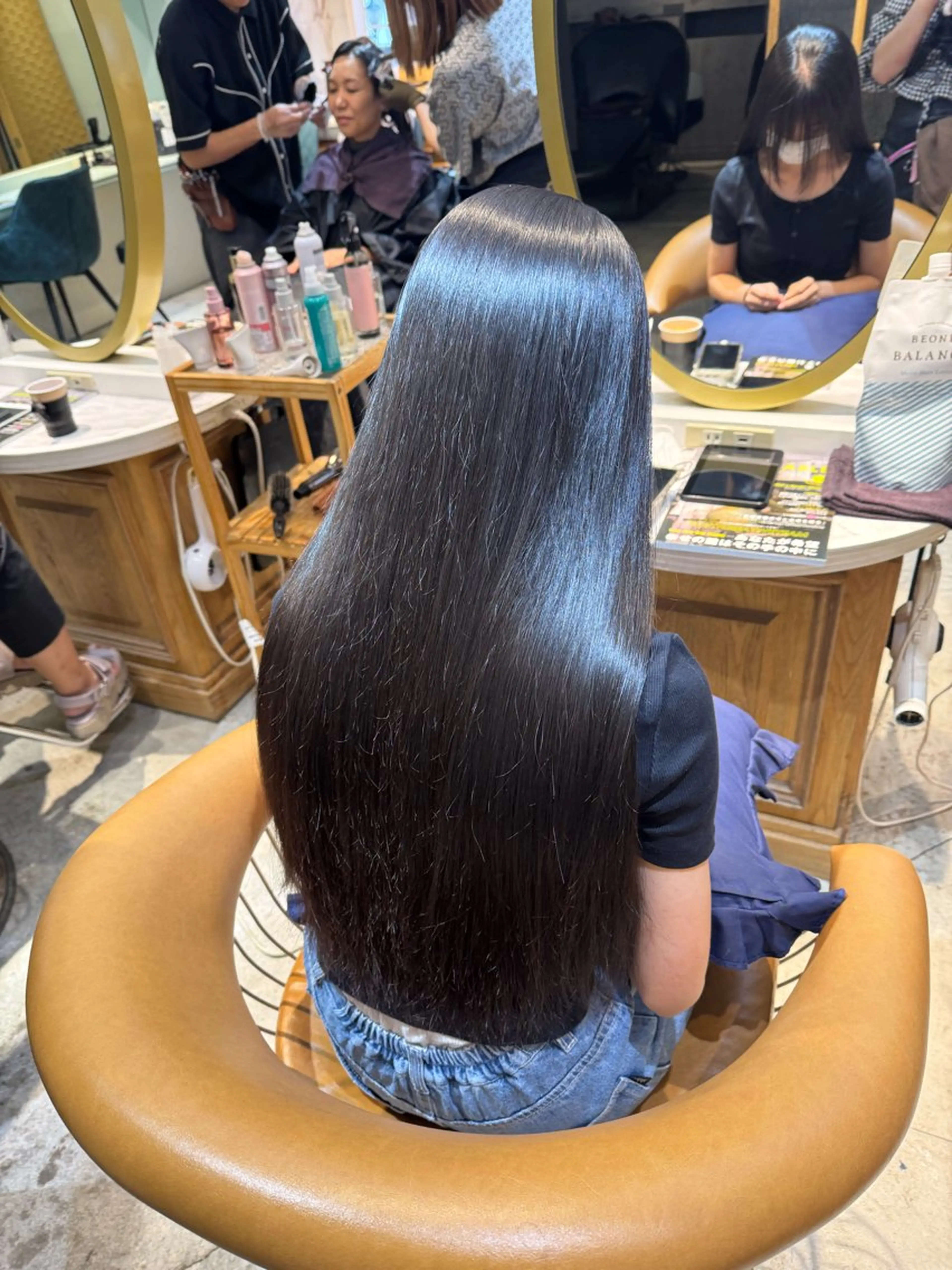 ロング 髪質改善 ロング 縮毛矯正 カット 縮毛矯正 トリートメント ヘアセット 髪質改善/ボブ /韓国/erikoのヘアスタイル