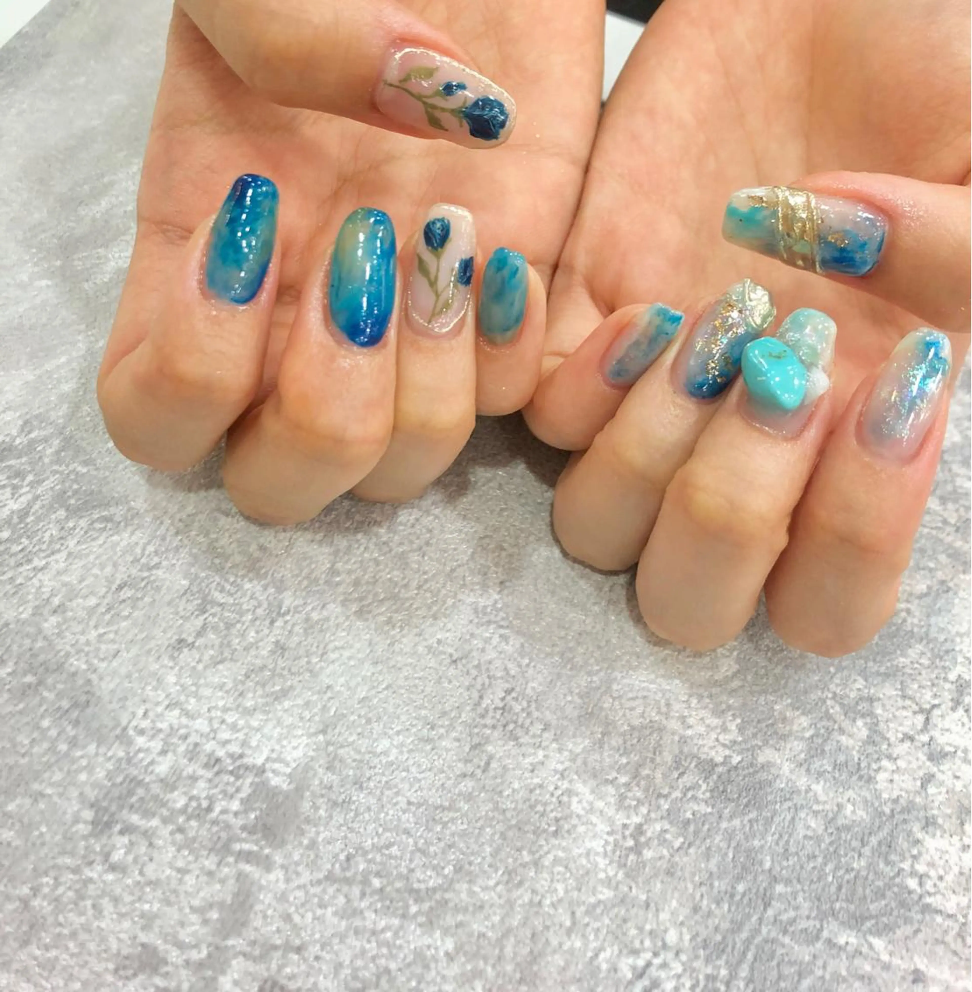 ネイル nuk.所属・坂本 萌のネイルデザイン