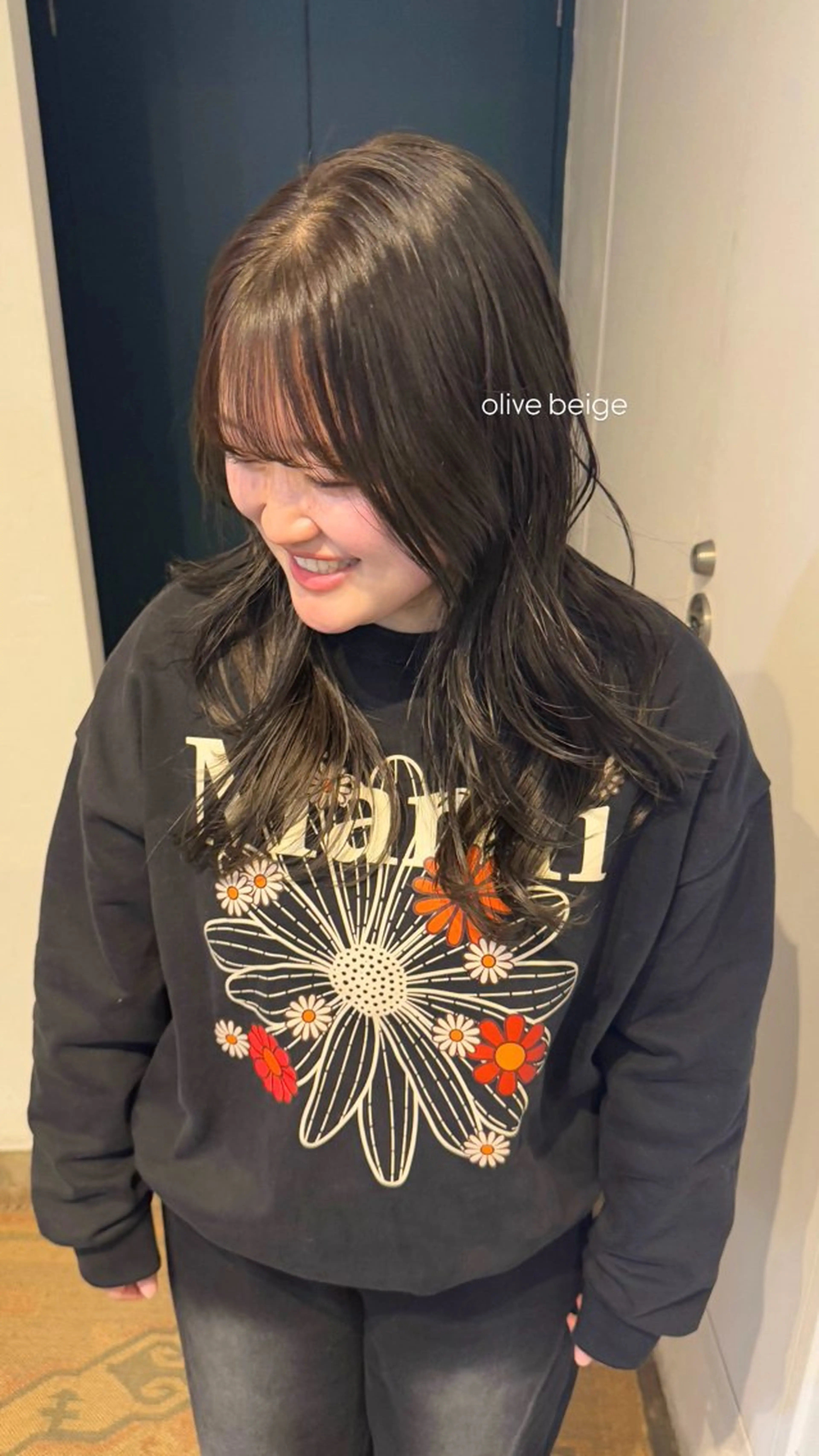 ロング カラー ヘアアレンジ 透明感カラー カット ヘアカラー ᵐⁱᵏⁱᵏᵒ /暖色･透明感カラーのヘアスタイル