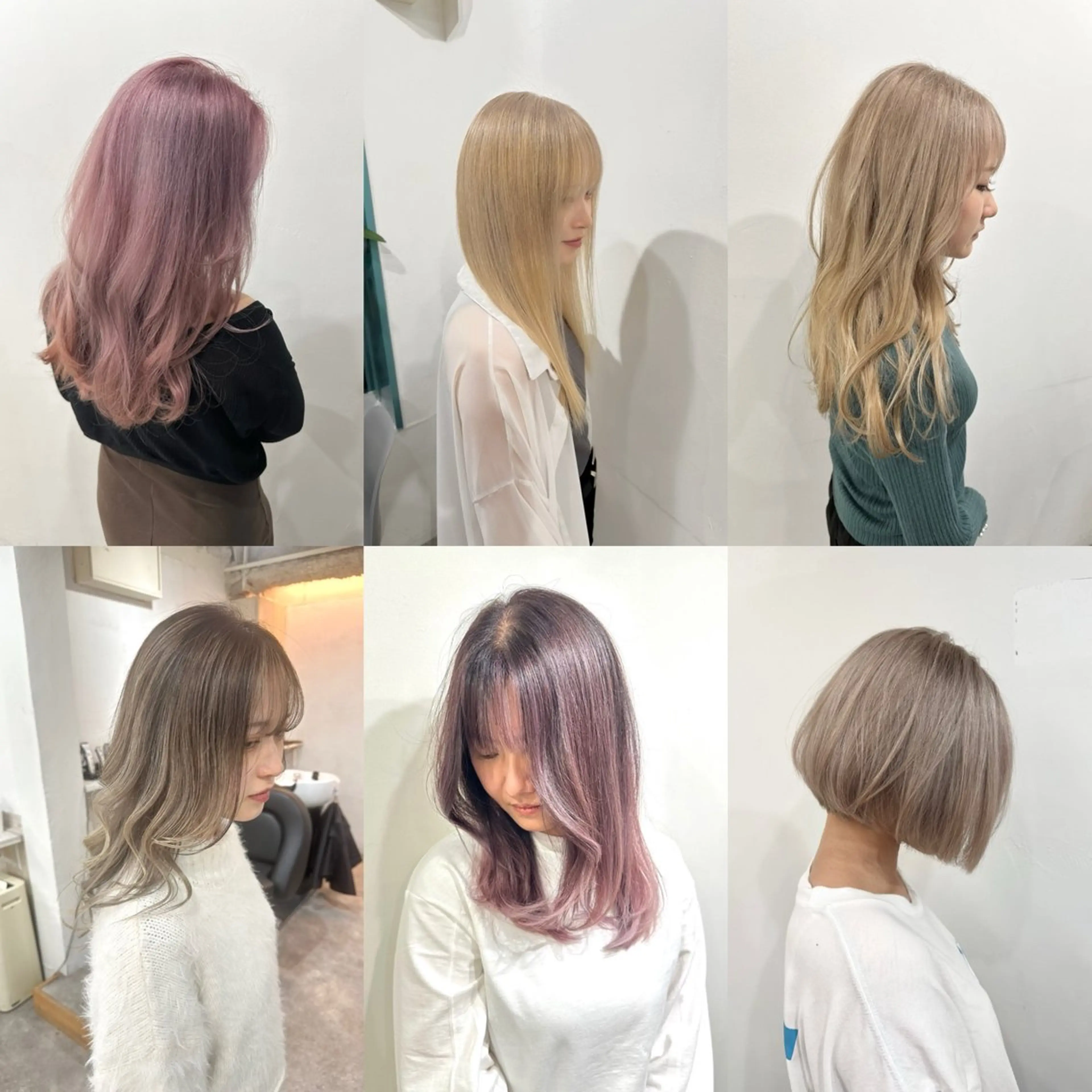 ロング カラー ヘアアレンジ ブリーチ SALOWIN京都河原町Suite店所属・外国人風レイヤー/ ハイトーンSHUのヘアスタイル