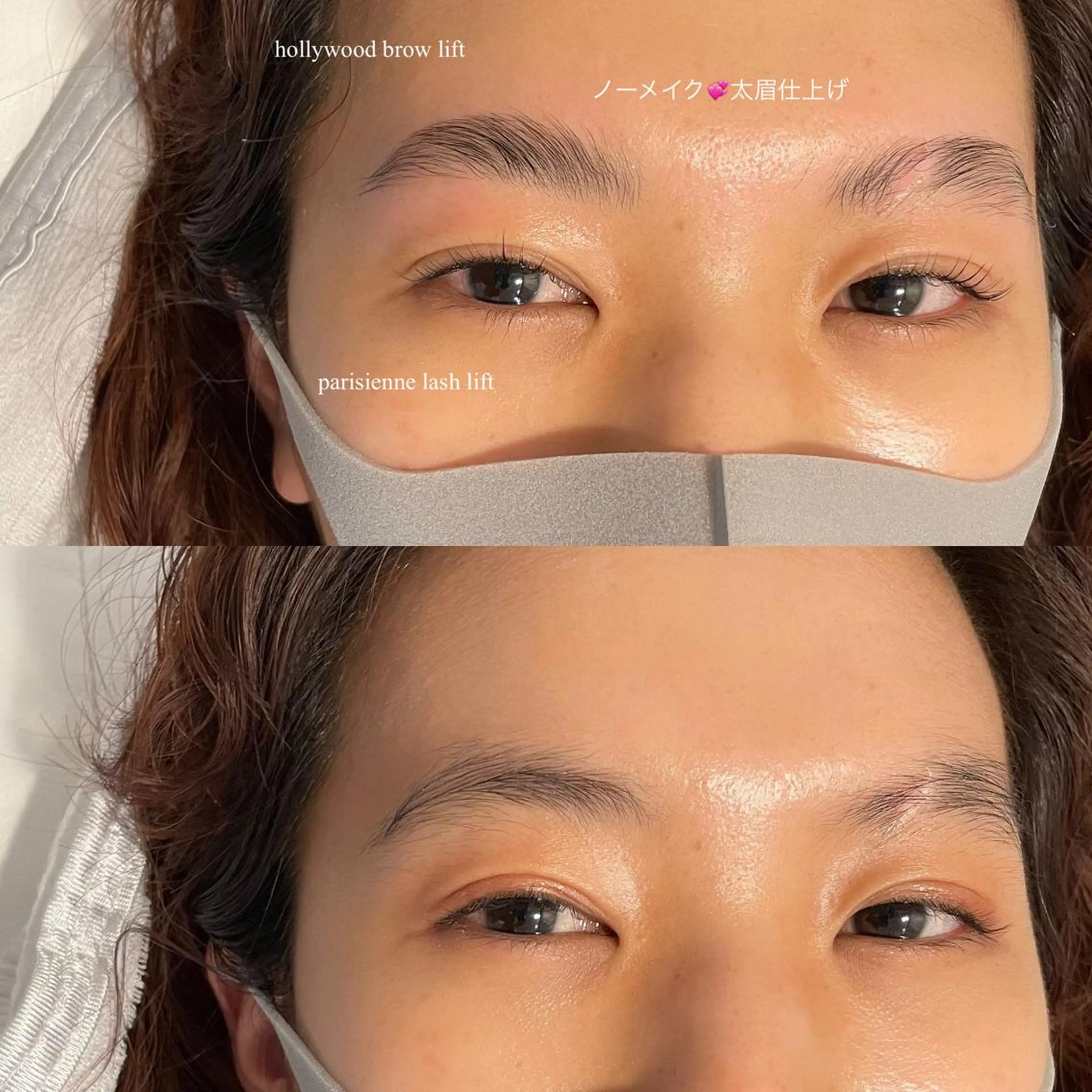 マツエク・マツパ アイブロウ ハリウッドブロウリフト パリジェンヌラッシュリフト GO TODAY SHAiRE SALON Vellmie店所属・吉祥寺kasumi 🌛eye/browのマツエク・マツパデザイン