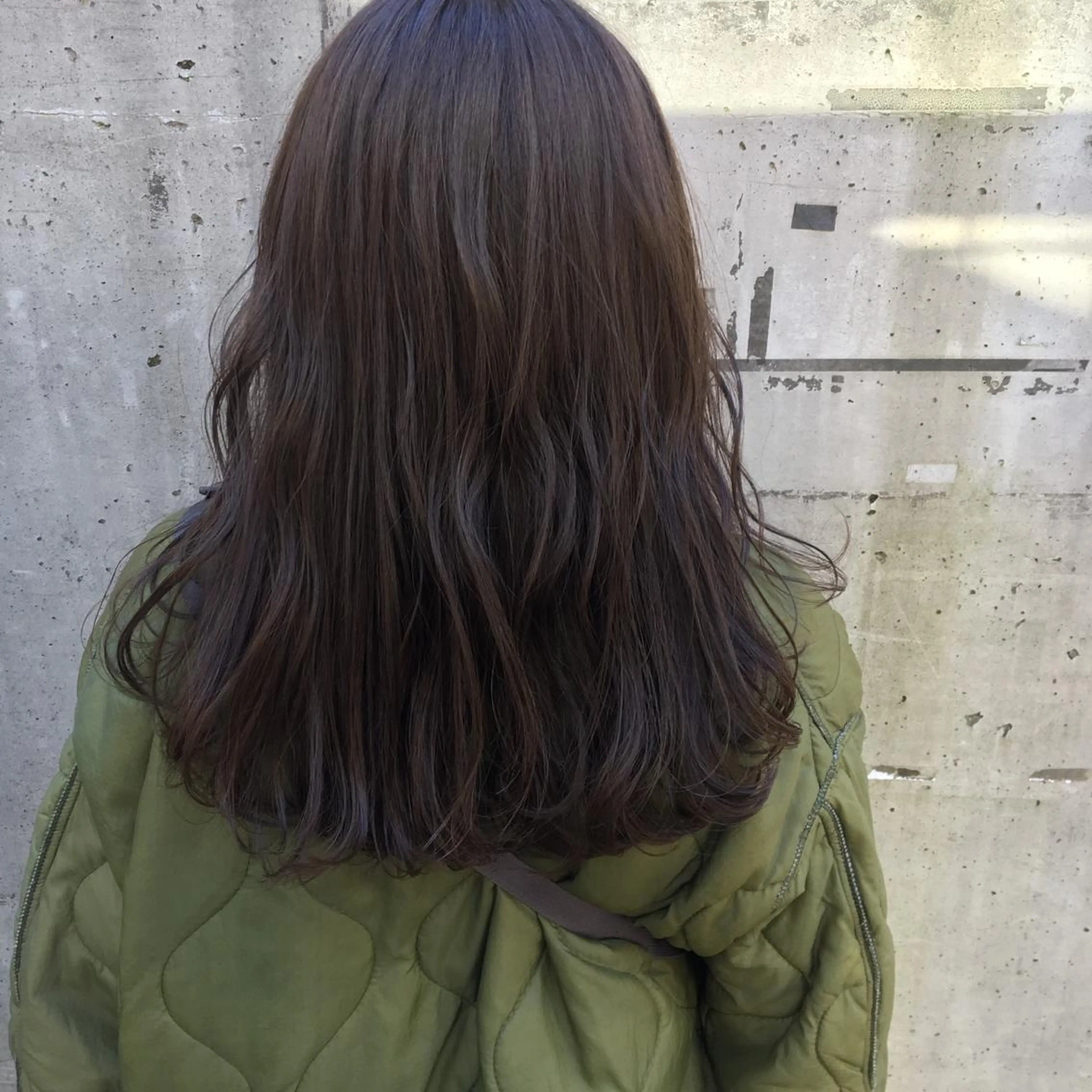 ロング カラー アッシュ emme MIHO♡のヘアスタイル