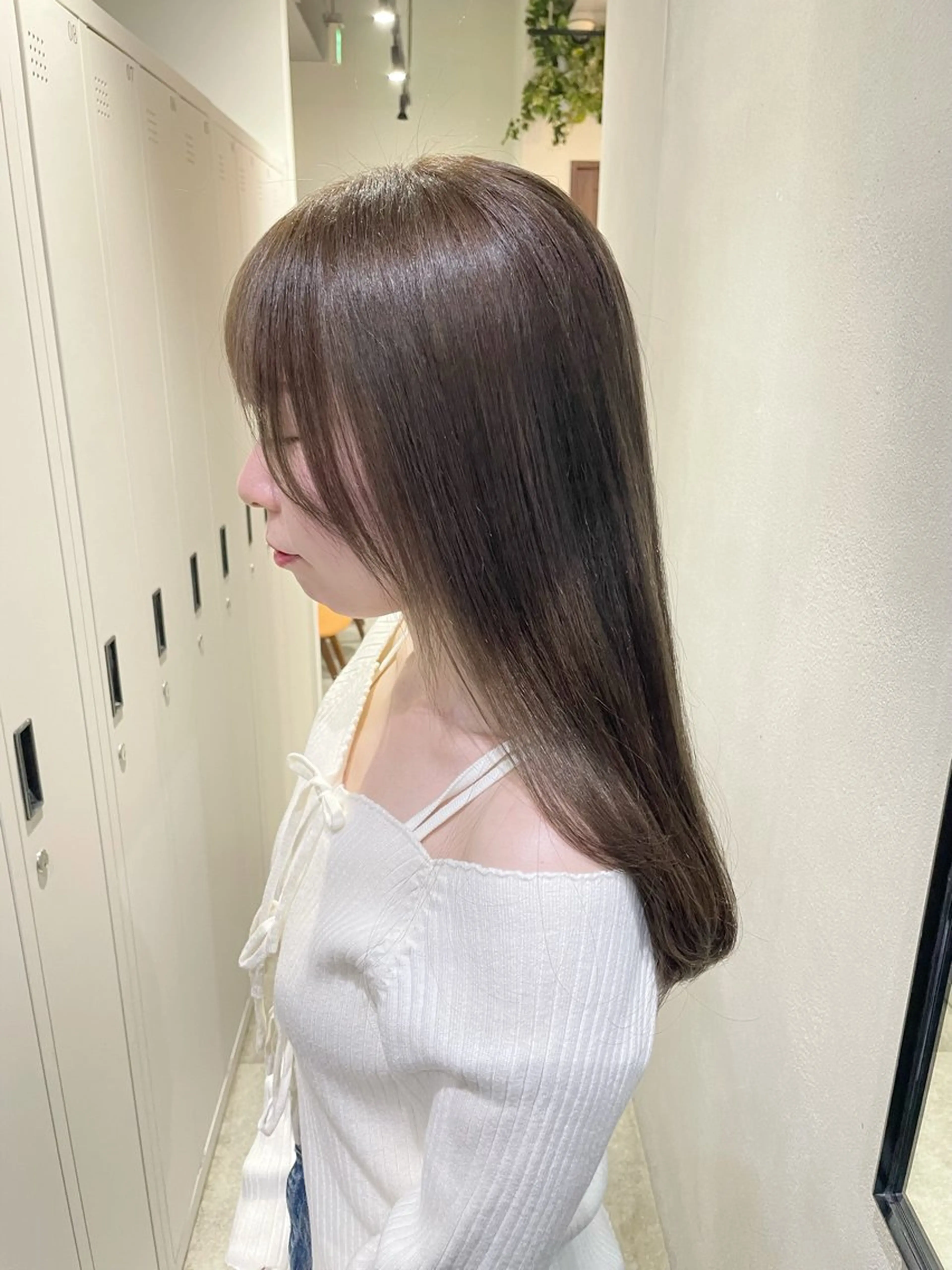 ロング カラー ベージュカラー sora/レイヤー/ 似合わせカット🎀のヘアスタイル