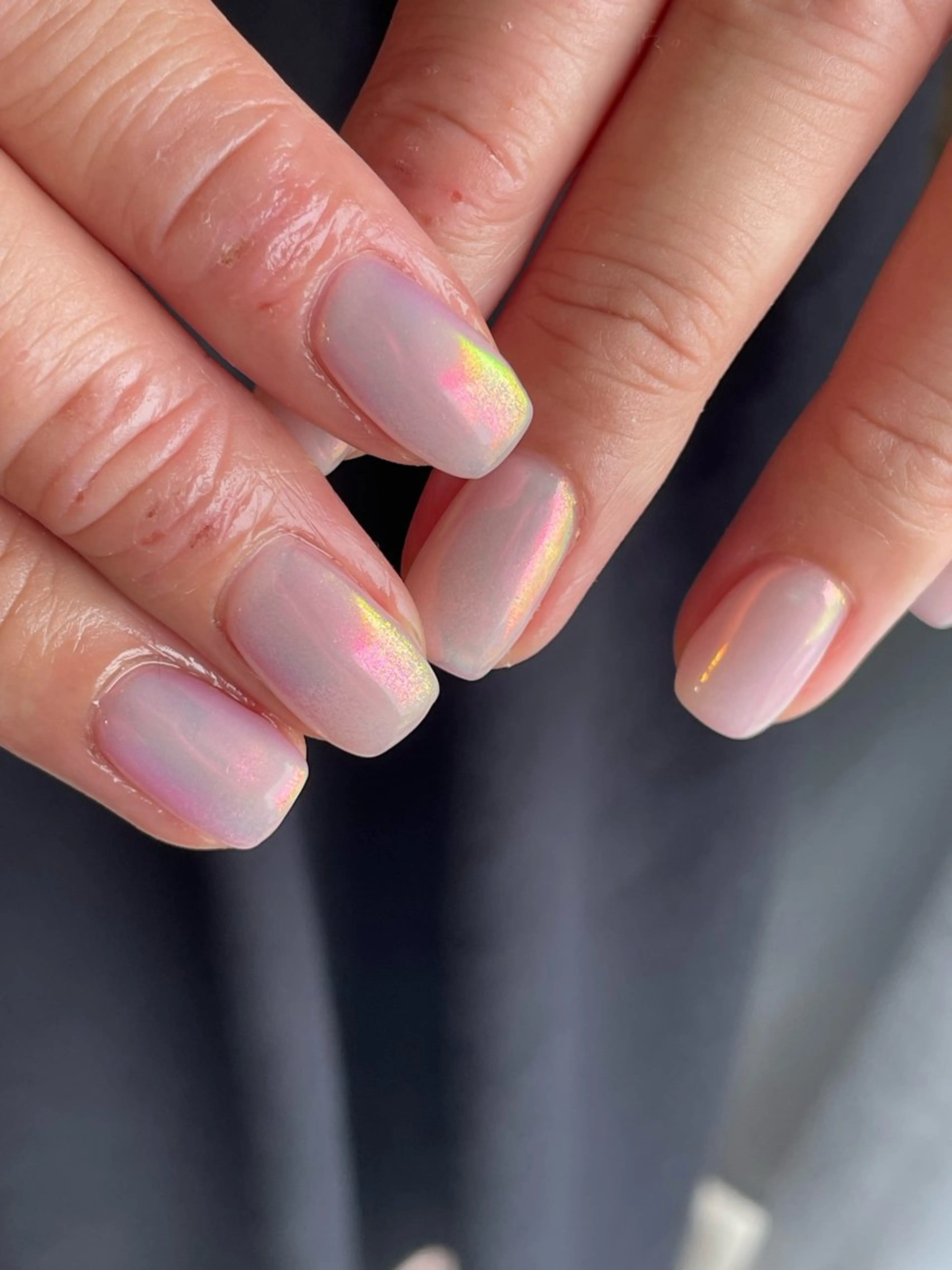 ネイル オーロラネイル クリアネイル フラワーネイル フレンチネイル ジェルネイル nailist. sayaのネイルデザイン