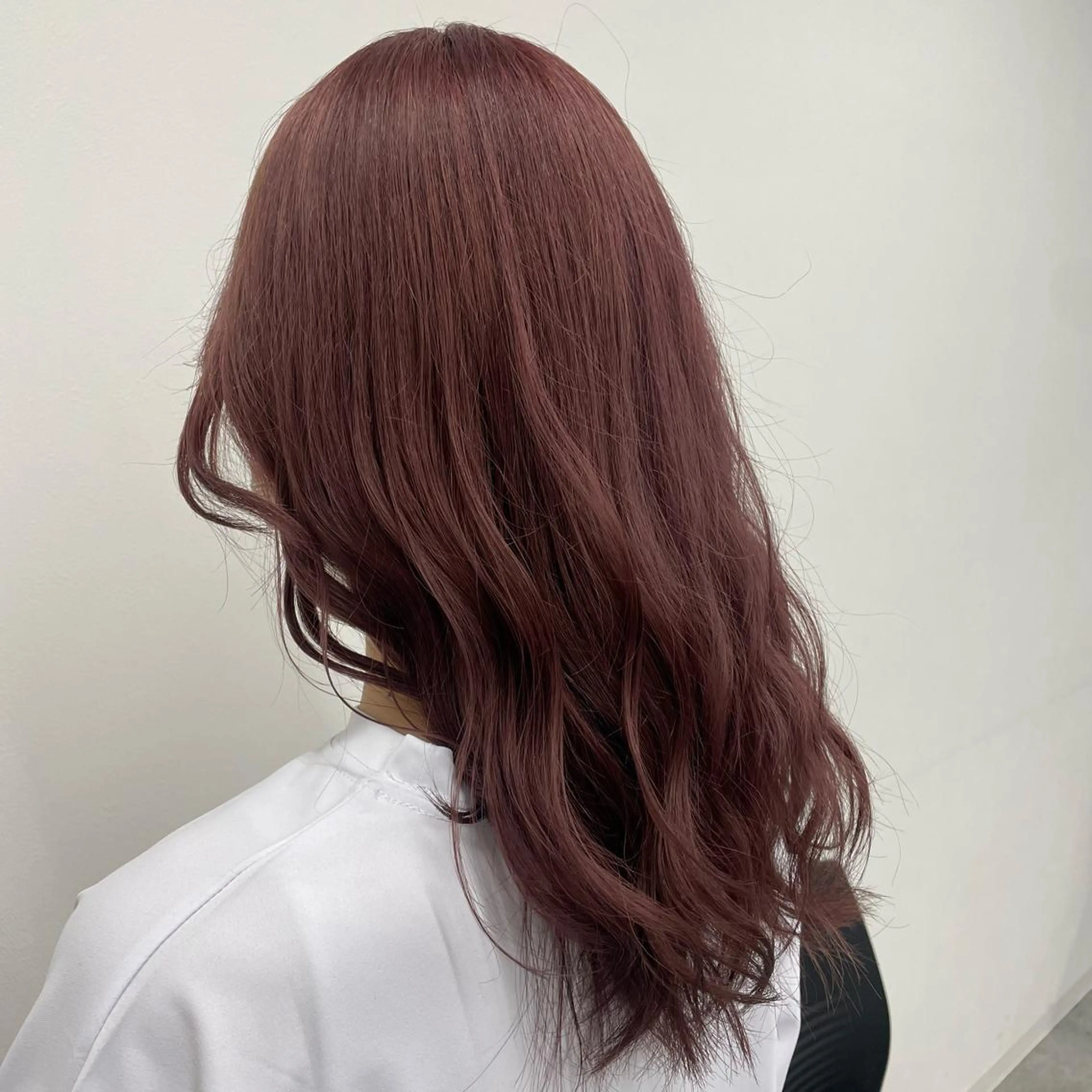 ミディアム ヘアカラー トリートメント ヘッドスパ ヘアセット 大人っぽ上品🤍韓国 レイヤー🤍ふうがのヘアスタイル