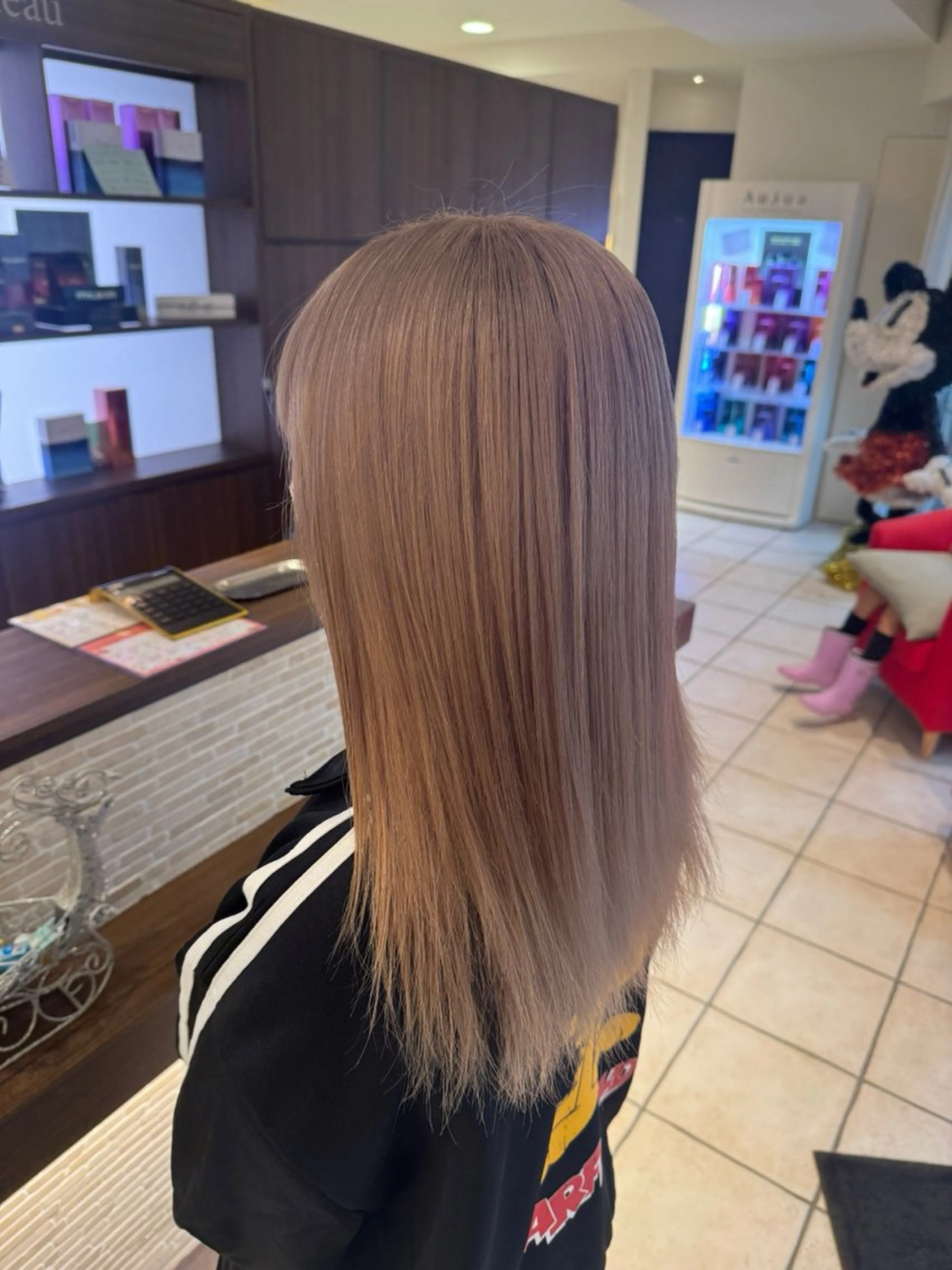 ロング カラー ブリーチ ヘアカラー ブリーチ♡メンズ マッシュ♡MIUのヘアスタイル