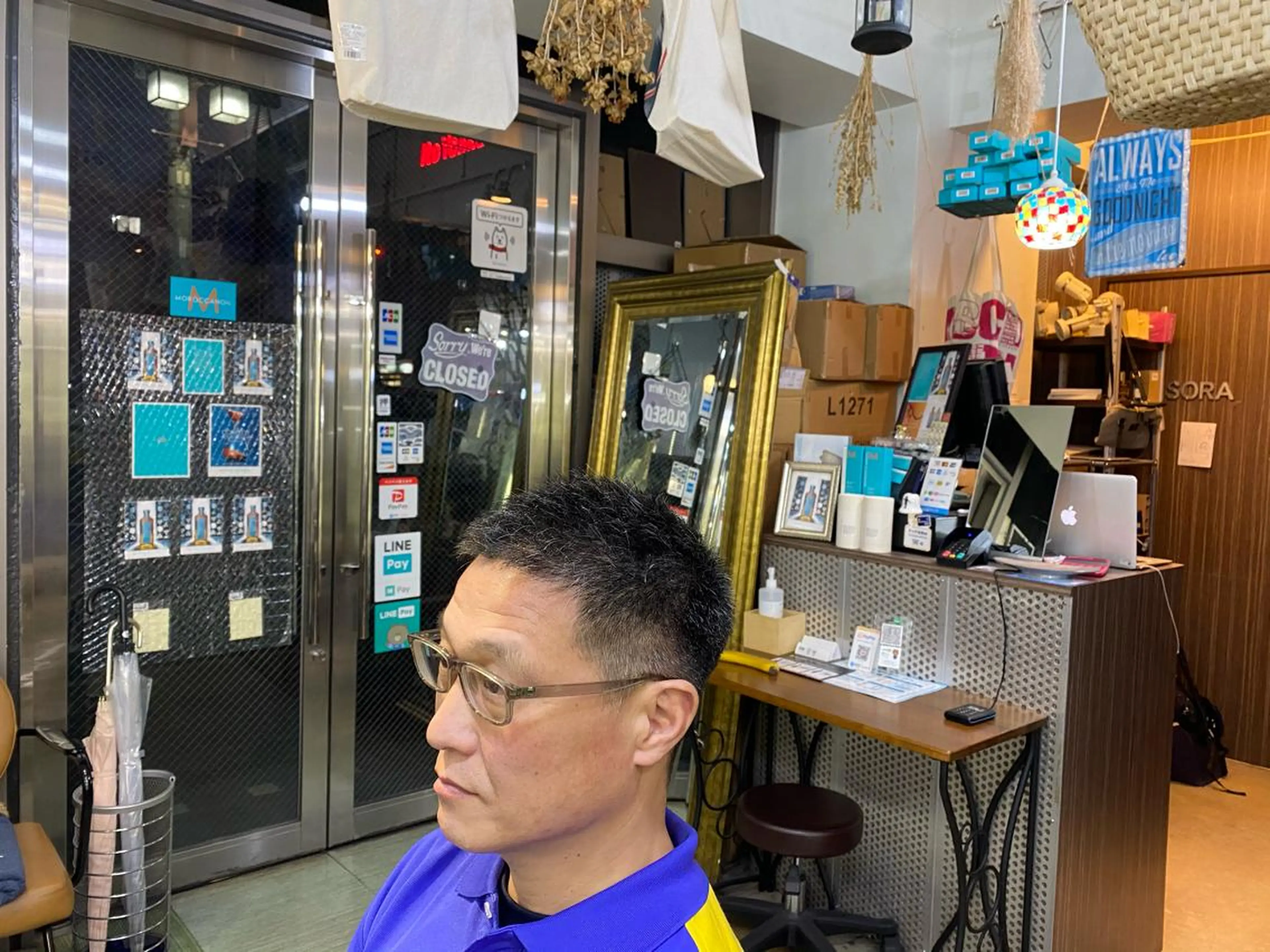 ショート メンズ 刈り上げ sora所属・廣瀬 瞳のヘアスタイル