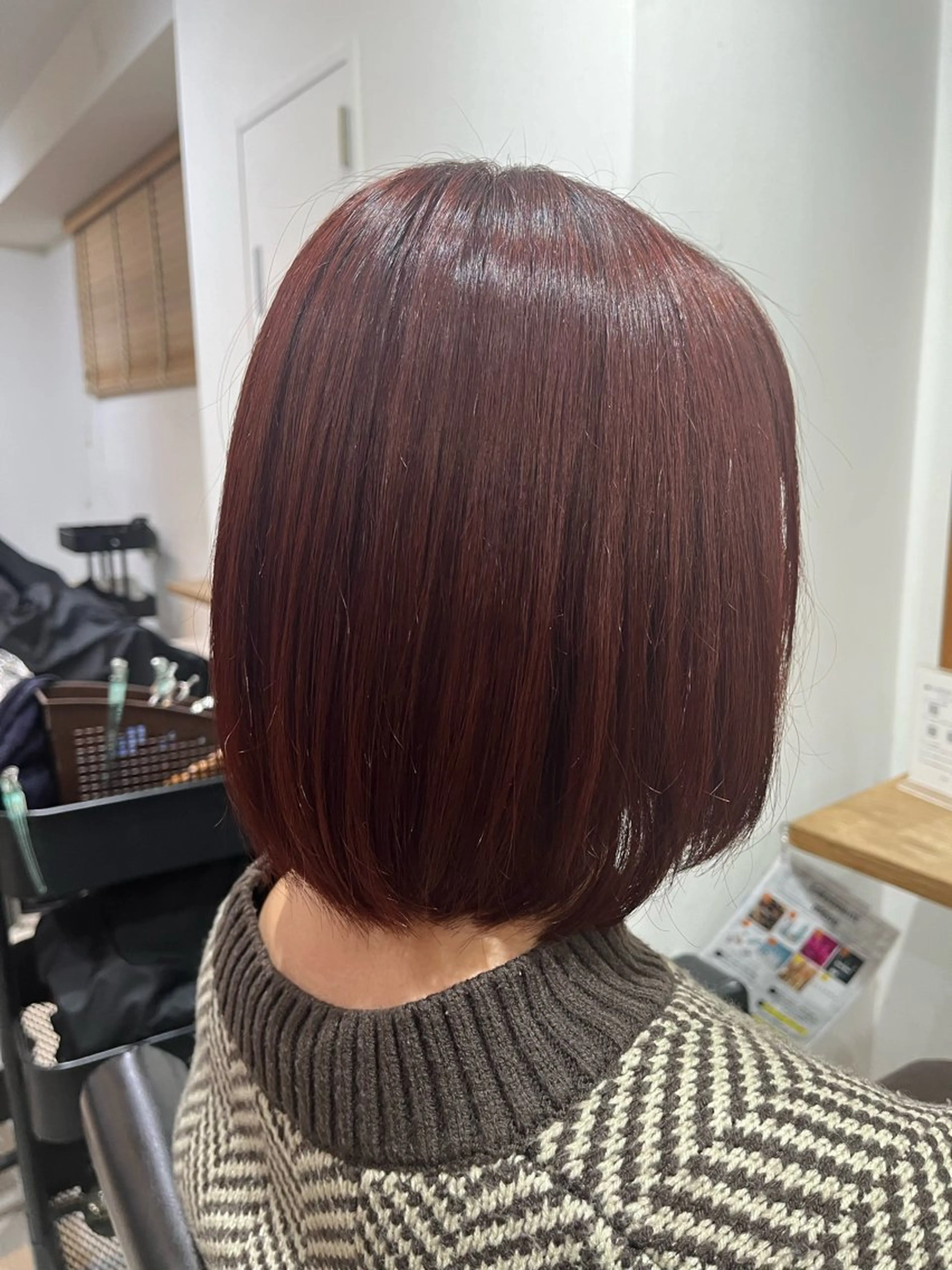 ミディアム カラー ✨🎨ブリーチなし 透明感カラー✨美友のヘアスタイル