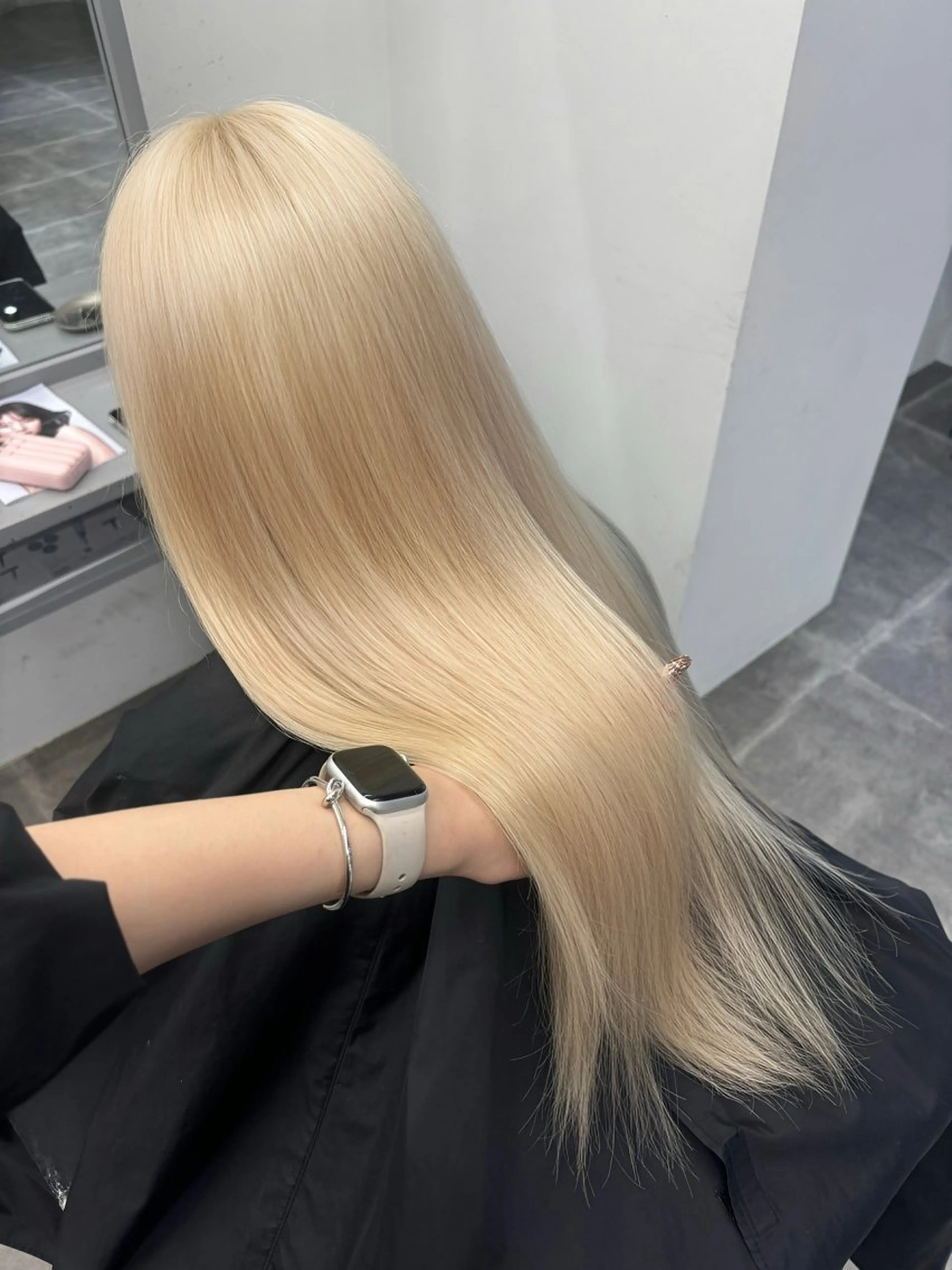 ロング ヘアカラー 名古屋栄/PELE/ ブリーチ/asahiのヘアスタイル