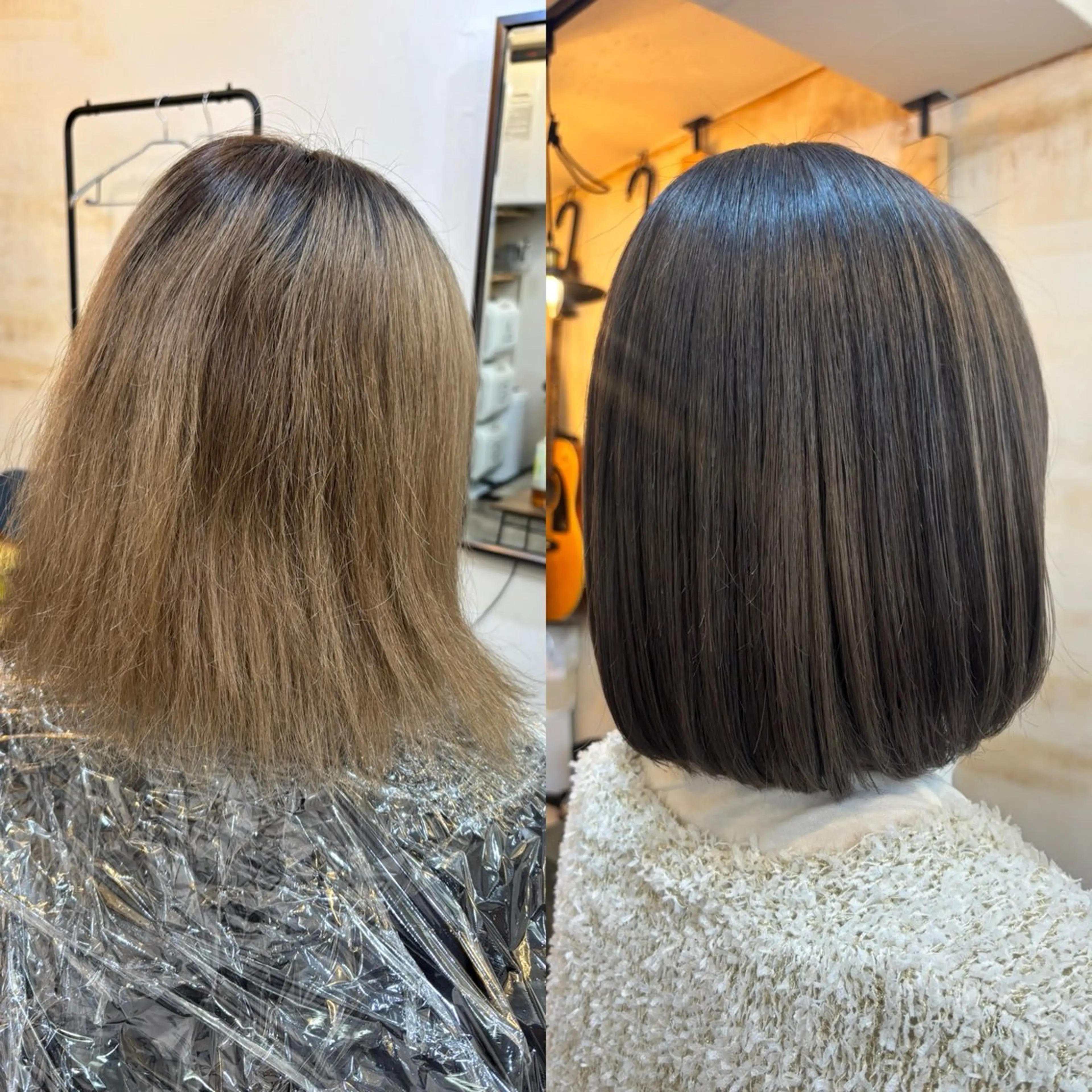 ショート カラー トリートメント SUN GLOW  サングロウ所属・水素トリートメント／ 髪質改善/ナカノメのヘアスタイル